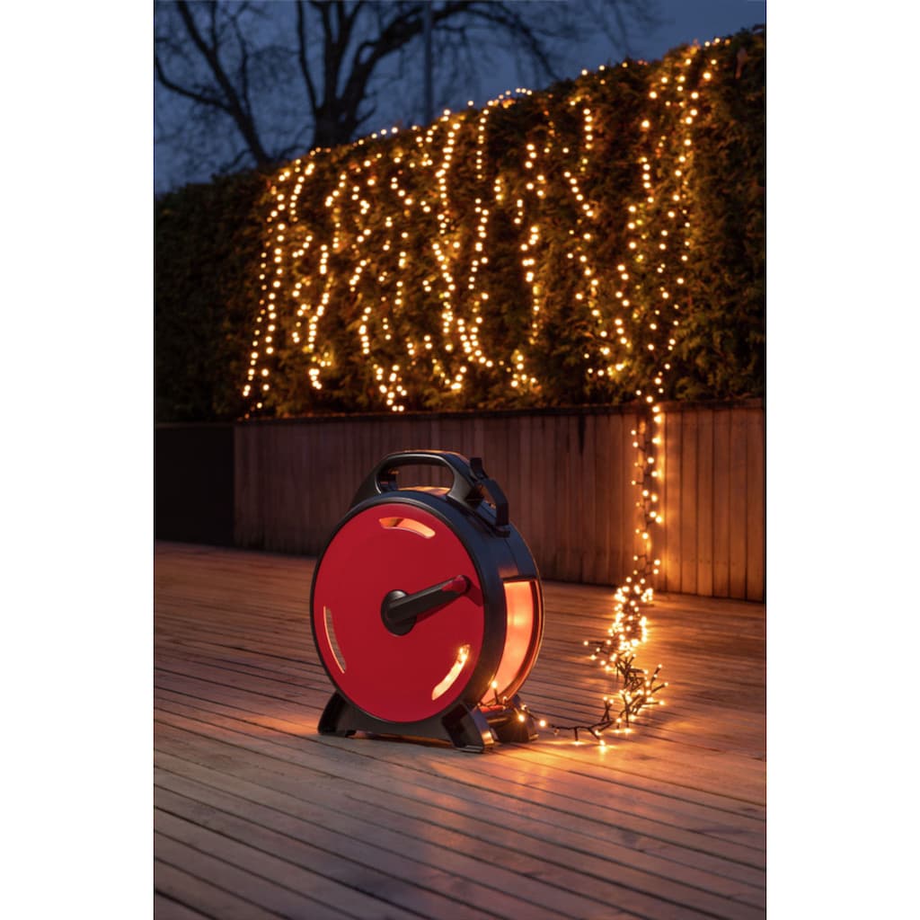 KONSTSMIDE LED-Lichterkette »Weihnachtsdeko aussen«, 1000 warm weiße Dioden