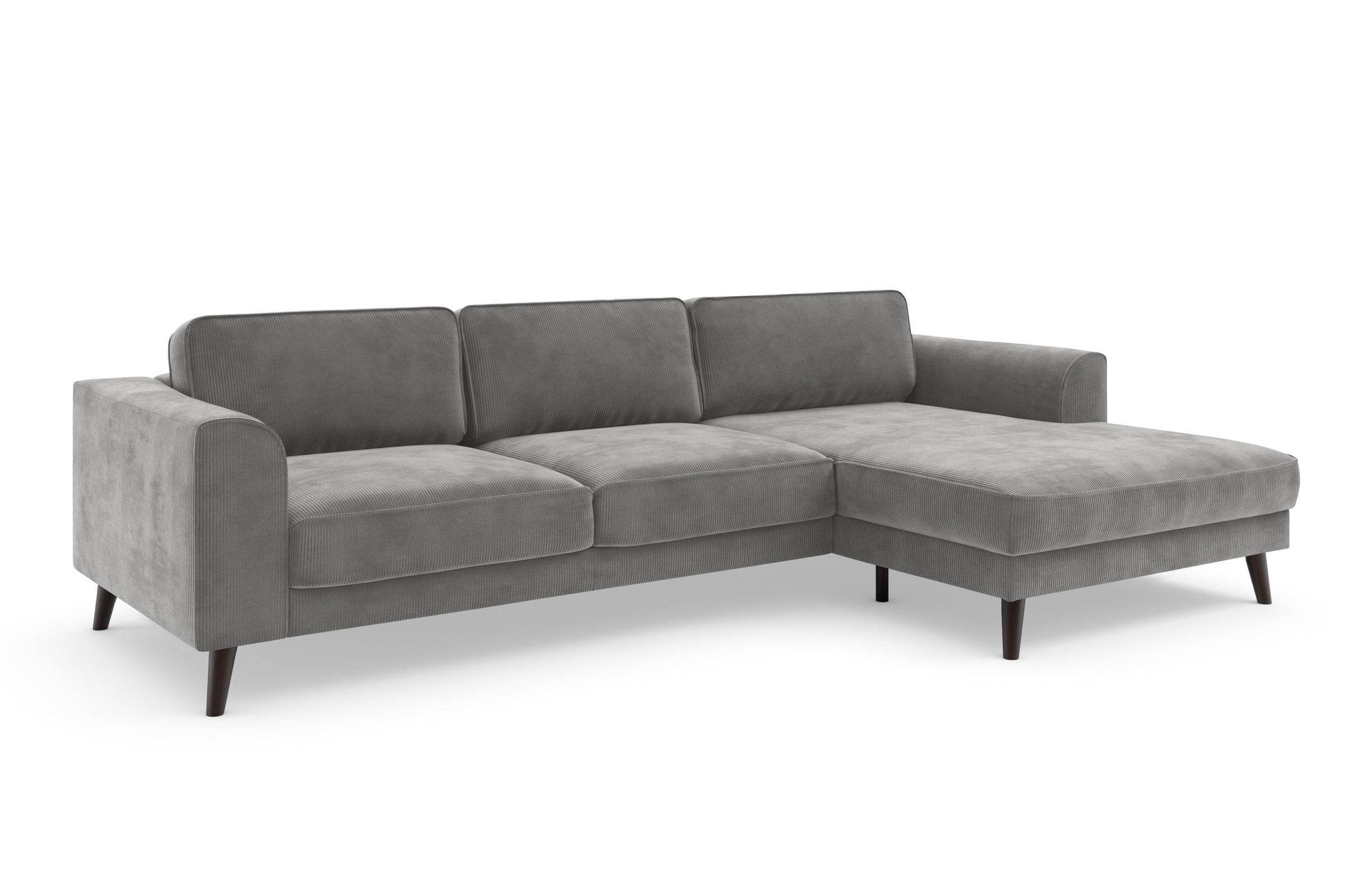 TRENDMANUFAKTUR Ecksofa »Lumber Jack, elegantes Designsofa, zeitlos modern, hoher Sitzkomfort«, wahlweise mit Bettfunktion u. Bettkasten, L-Form