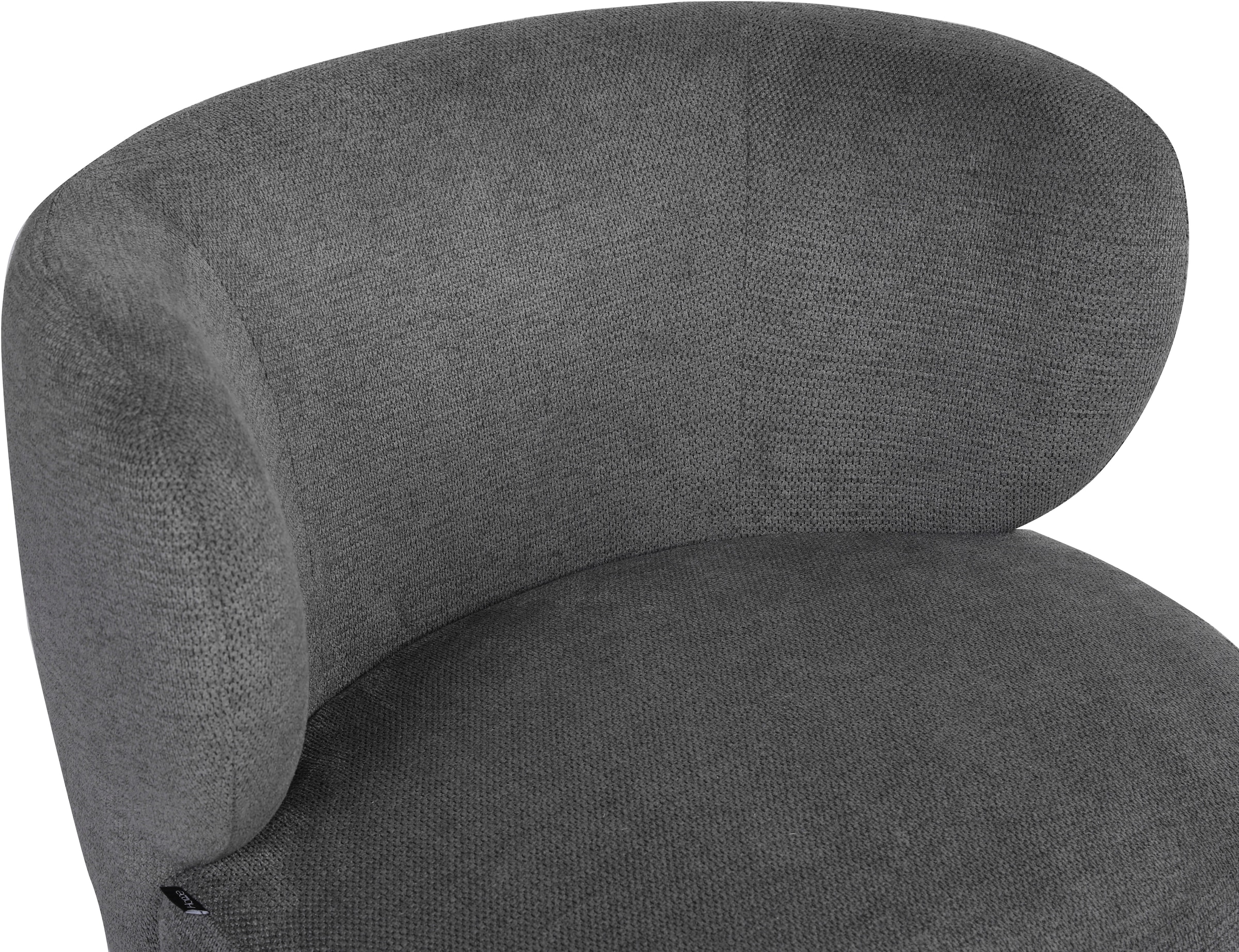 OTTO home Drehsessel »ANNELIN, Loungesessel, Clubsessel« 360° drehbar, Struktur-Bezug
