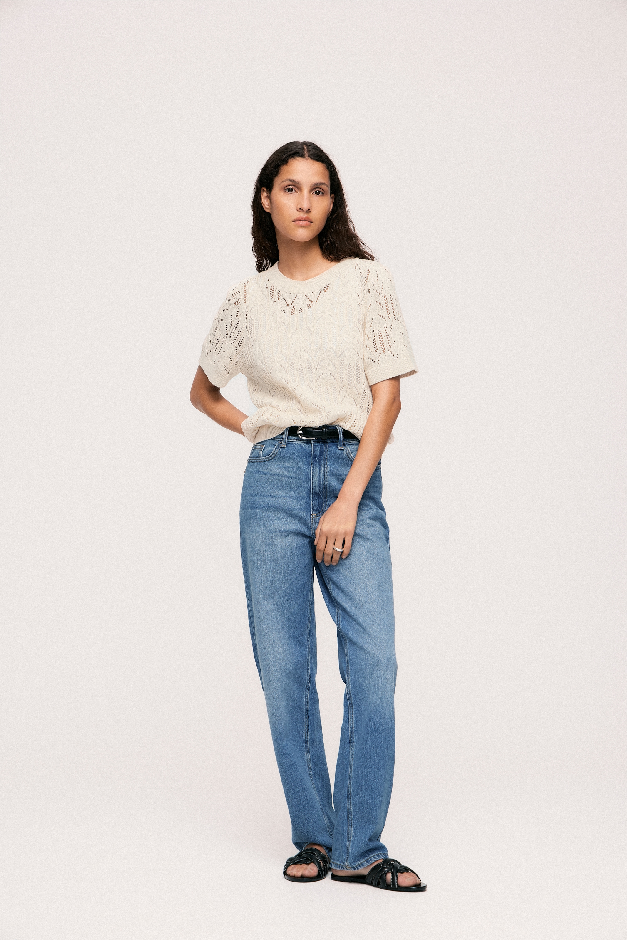 Vila Kurzarmpullover »VICOTTI S/S O-NECK KNIT TOP - NOOS«