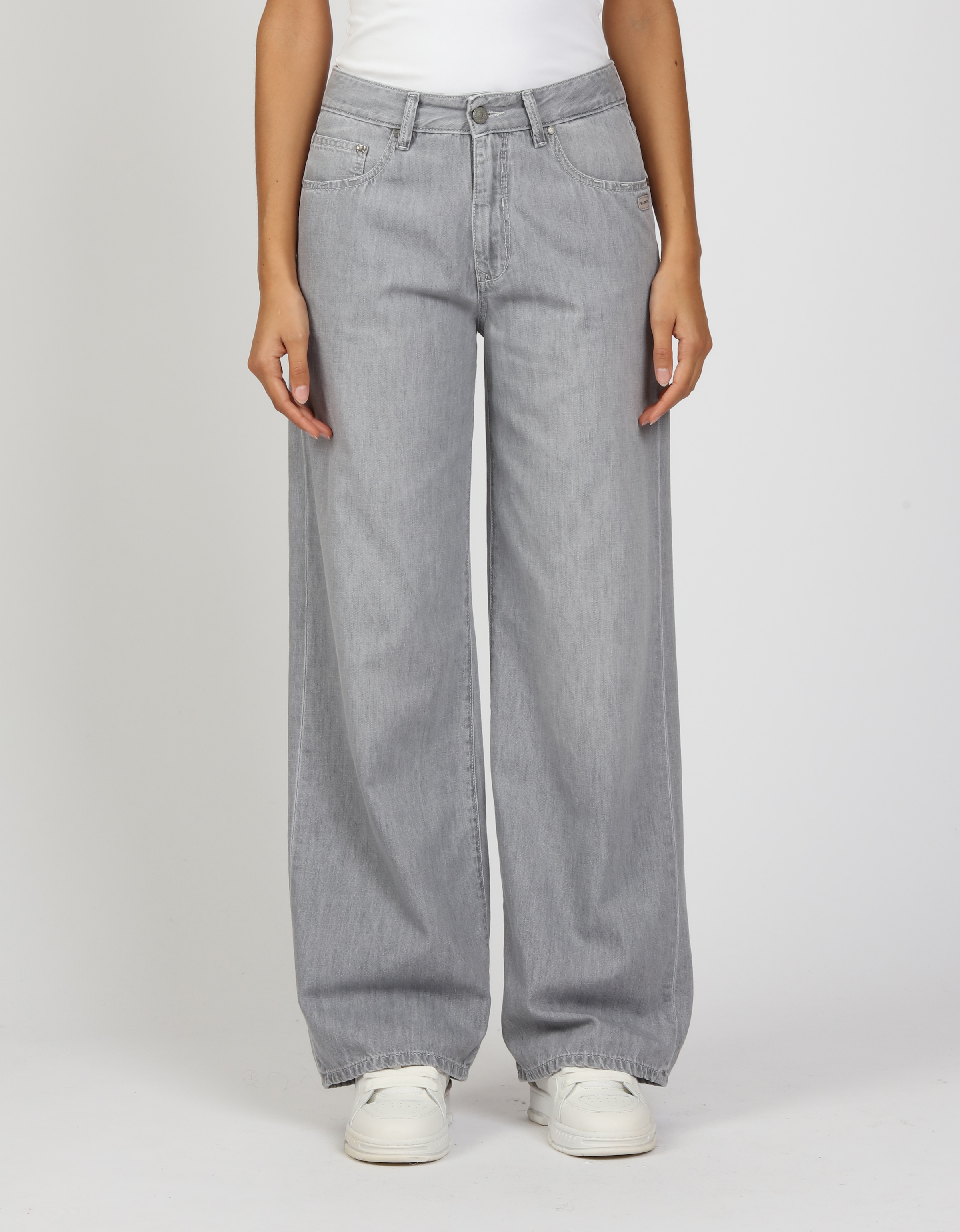 GANG Weite Jeans "94CARLOTTA", weiter Fit im bodenlangen Palazzo-Style günstig online kaufen