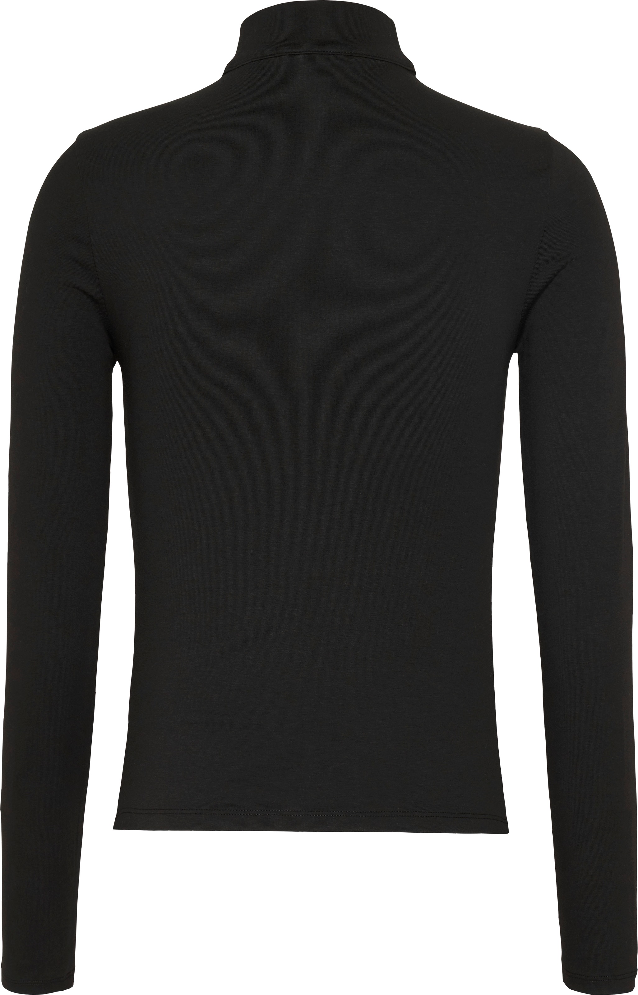 Tommy Jeans Langarmshirt »TJW XS BADGE 1/4 ZIP MOCKNECK LS«