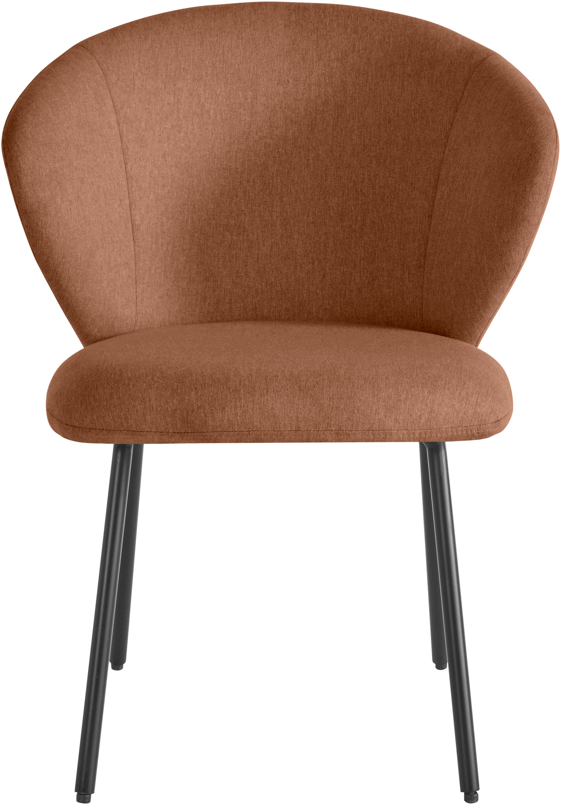 Thumbnail - LeGer Home by Lena Gercke Esszimmerstuhl "Galilea" (Set) 2 Stk.mit elegantem Strukturstoffbezug und stabilem Metallfuß