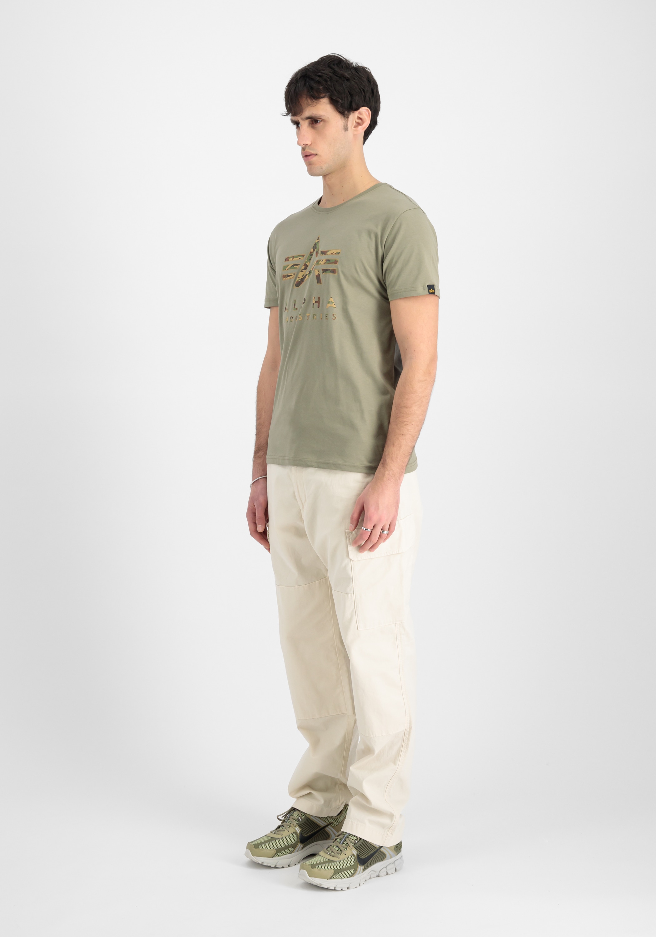 Alpha Industries T-Shirt »Alpha Industries Men - T-Shirts Camo Puff Print T-Shirt«