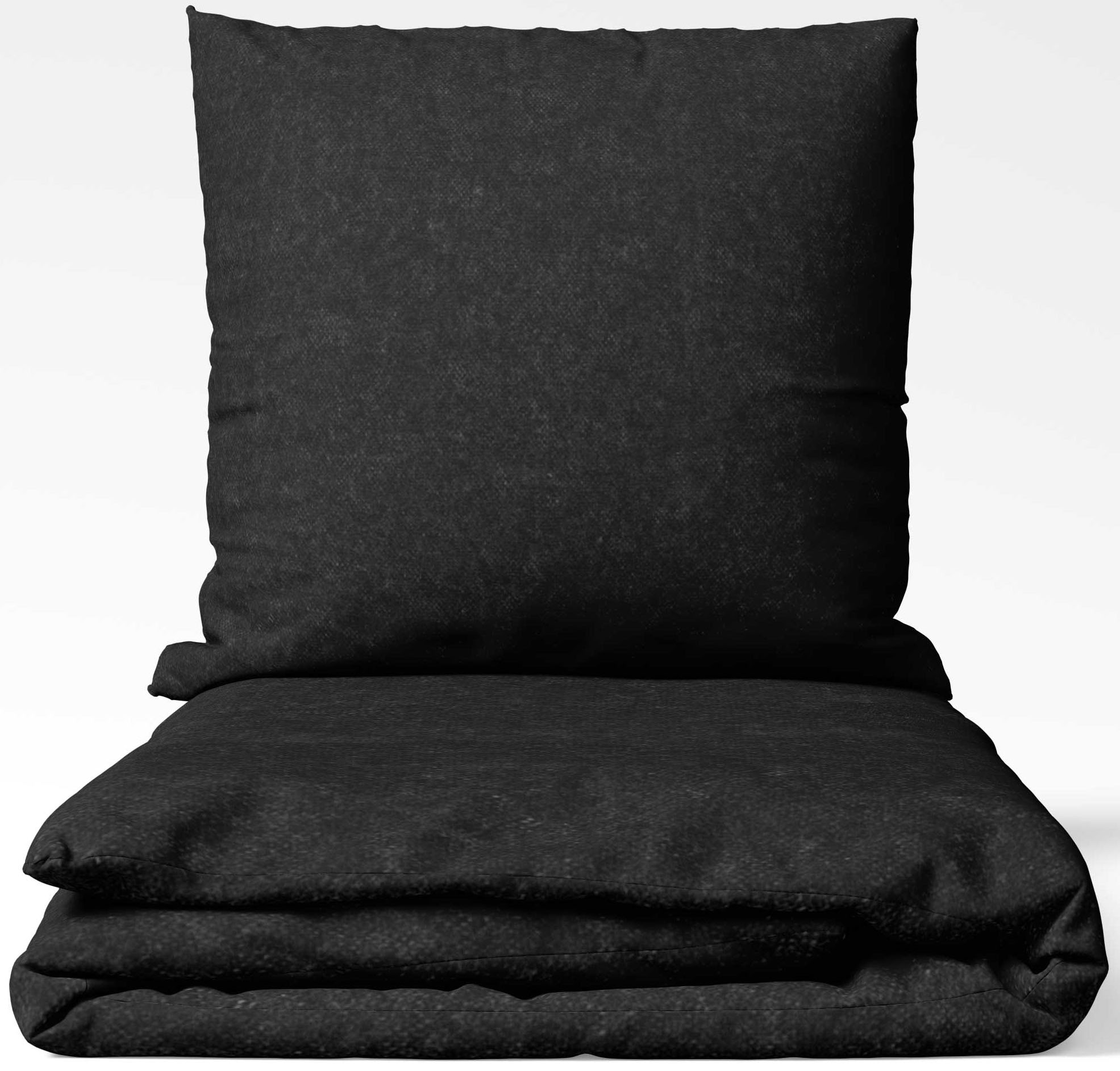 SETEX Wendebettwäsche "Feinbiber" 2 Stk. mit Wendefunktion günstig online kaufen