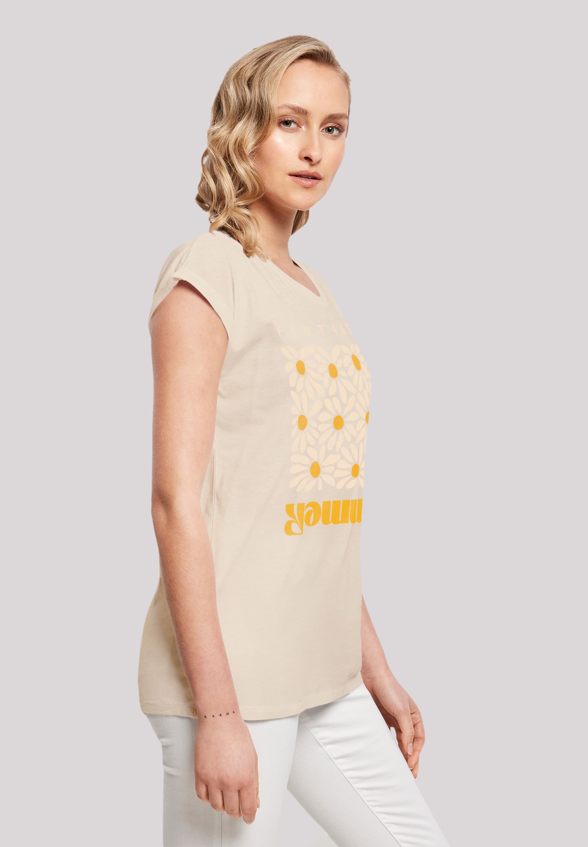 F4NT4STIC T-Shirt »Summer Sunflower«, Print