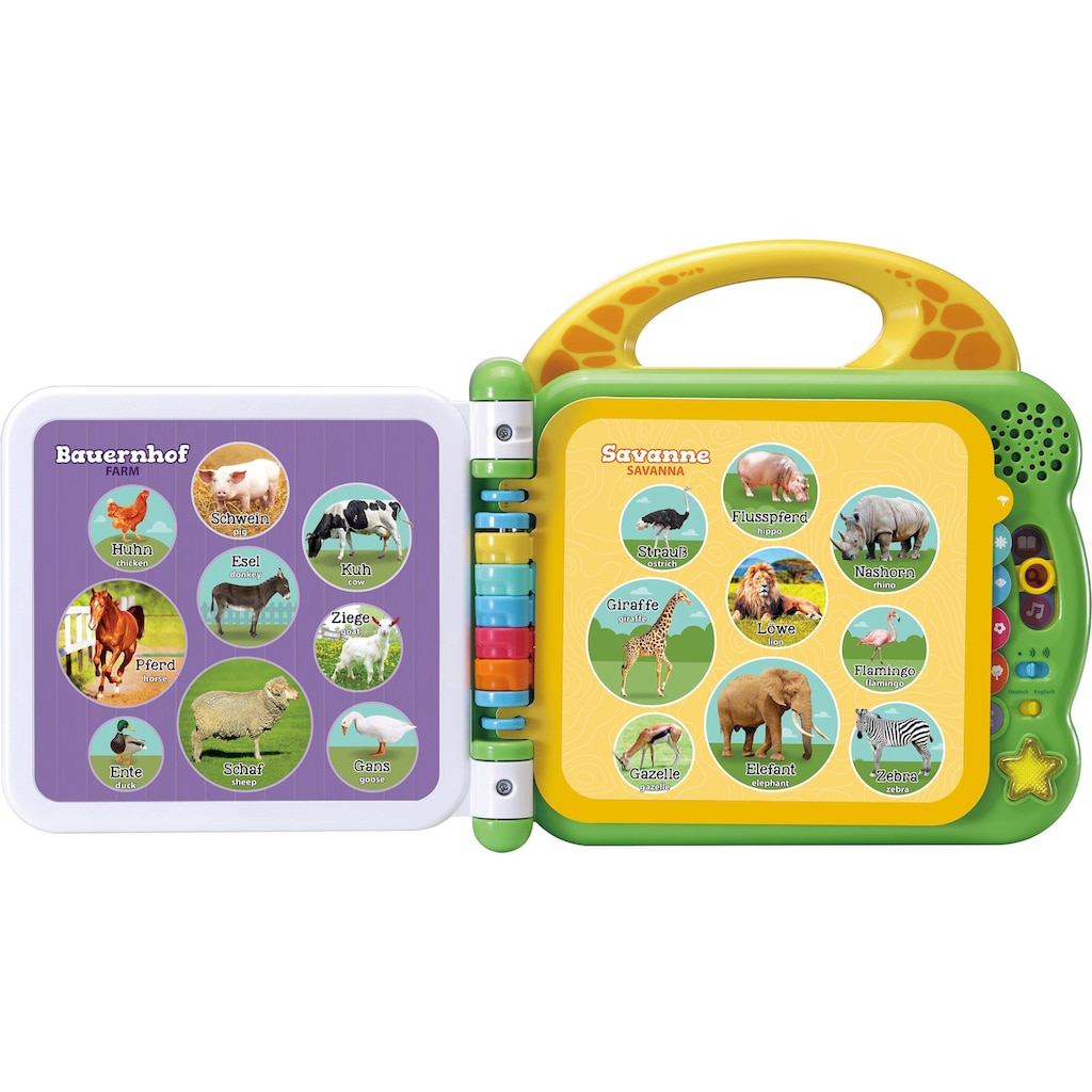 Vtech® Buch »VTechBaby, Mein 100-Wörter-Buch: Tiere, grün«