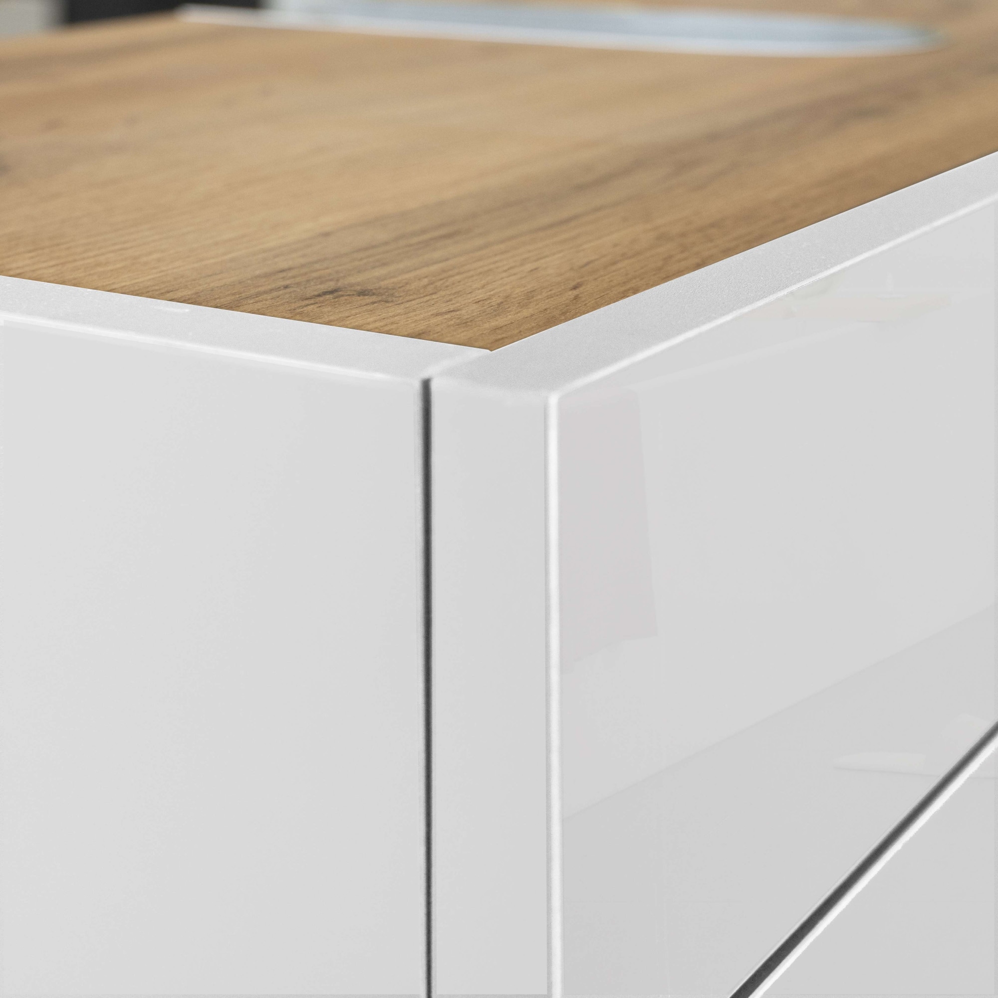welltime Waschbeckenunterschrank »Garda« 1 Stk. tlg. Made in Italy, Fronten Hochglanz lackiert, viel Saturaum