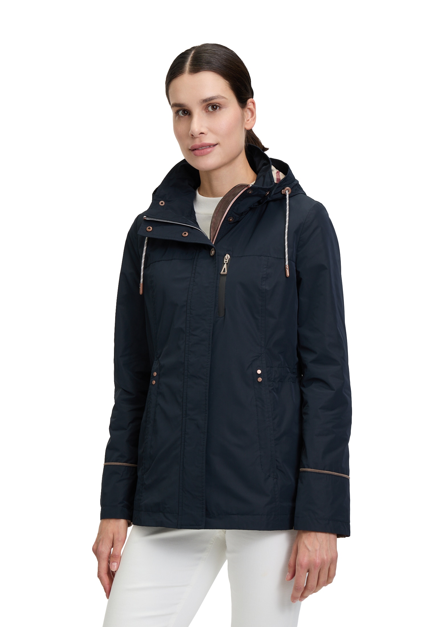 Gil Bret Outdoorjacke, mit Kapuze, mit Kapuze