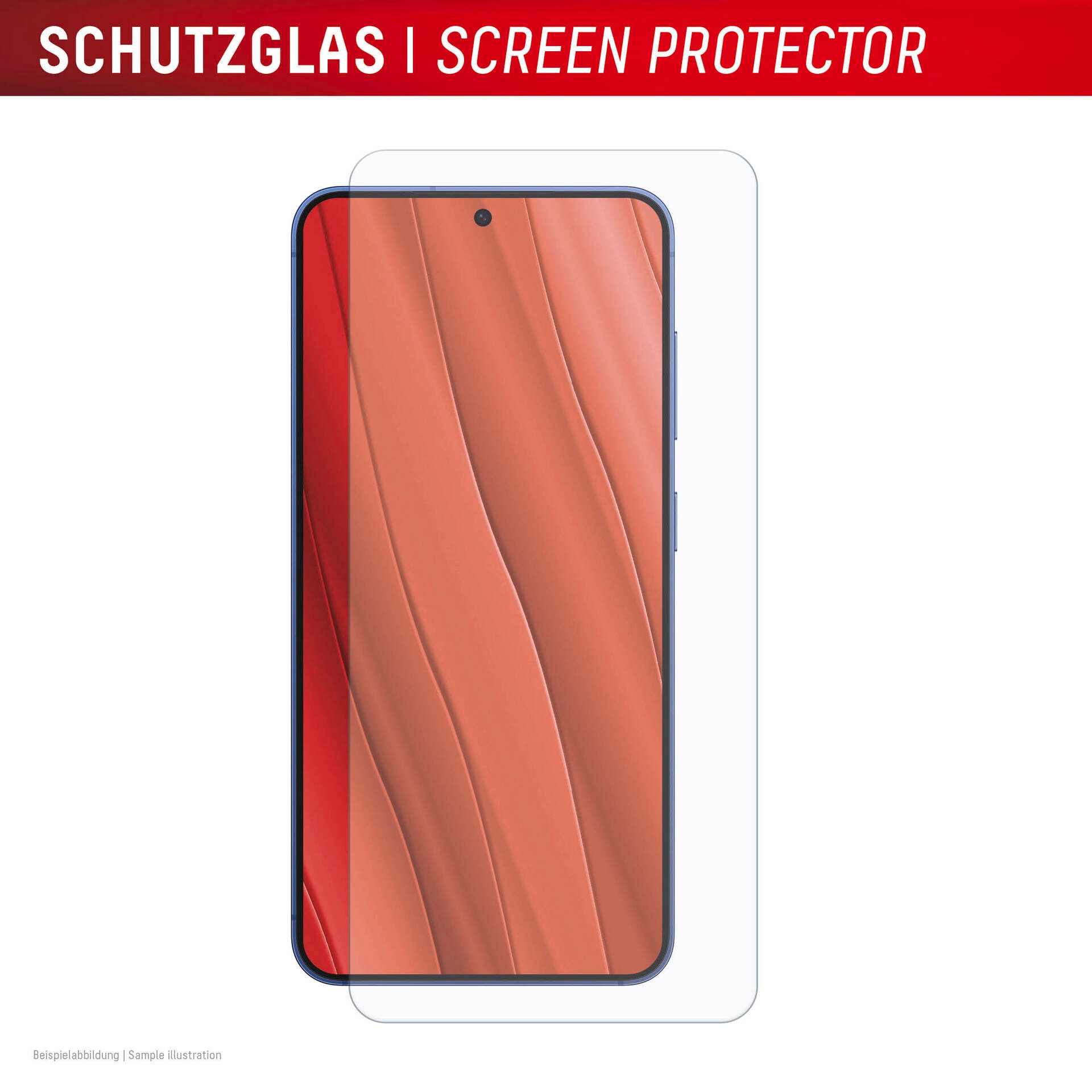 Displex Displayschutzglas »Real Glass Screen Protector mit MountMaster« für Samsung Galaxy S26 Displayschutzfolie, Schutzfolie, Bildschirmschutz, kratz- & stoßfest