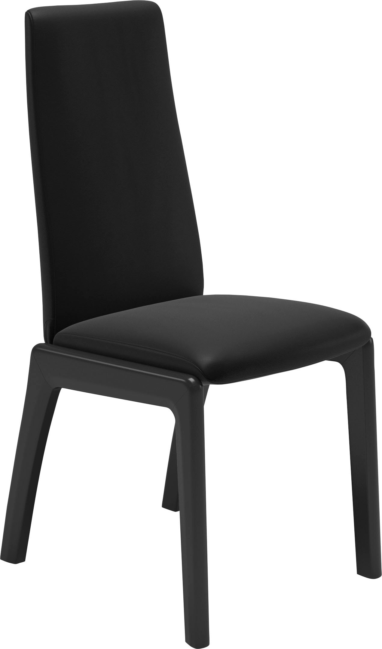 Stressless® Polsterstuhl »Laurel«, Leder BATICK, Low Back, Größe L, mit abgerundeten Beinen in Schwarz