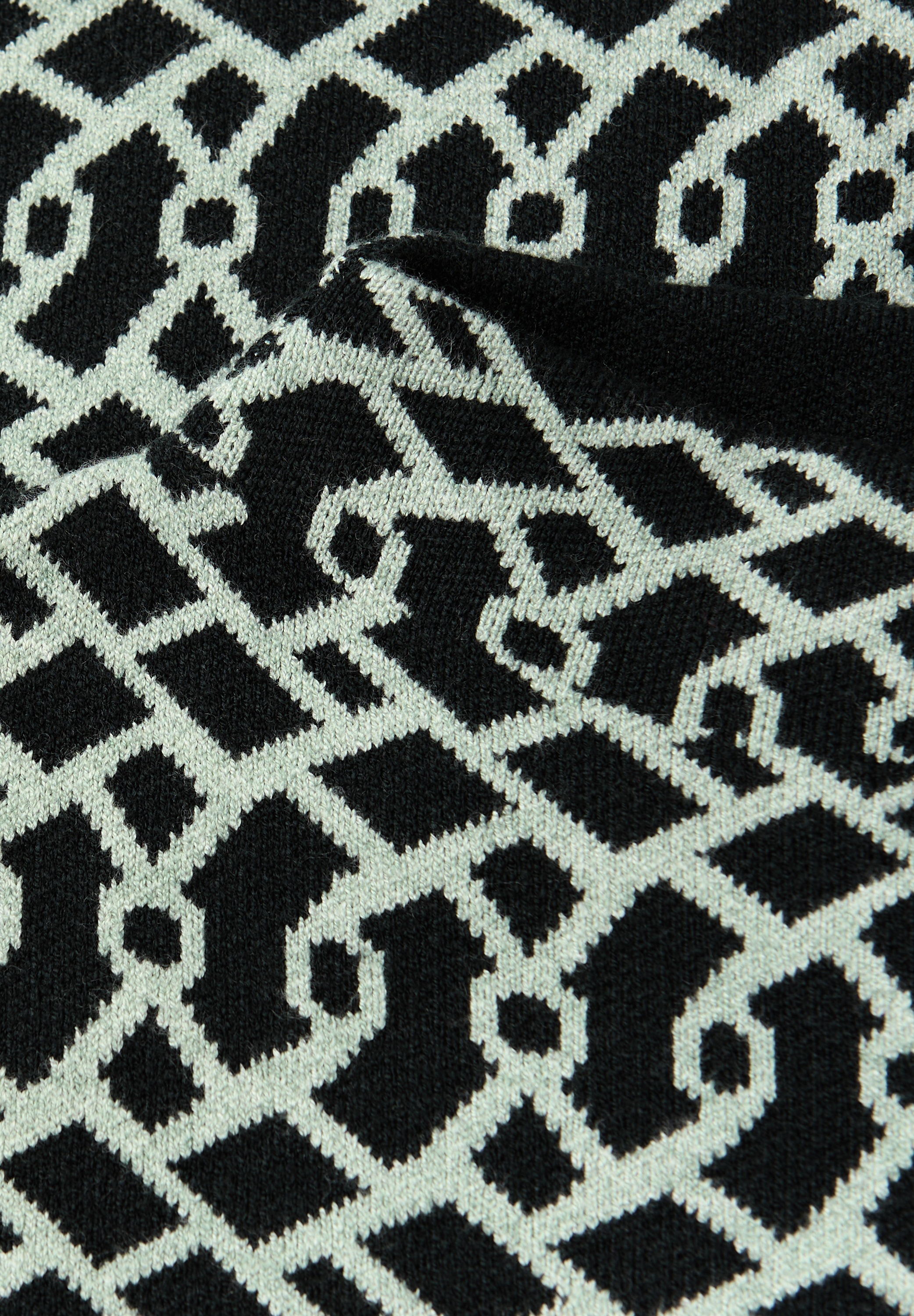 STREET ONE Jacquardpullover mit grafischem Muster