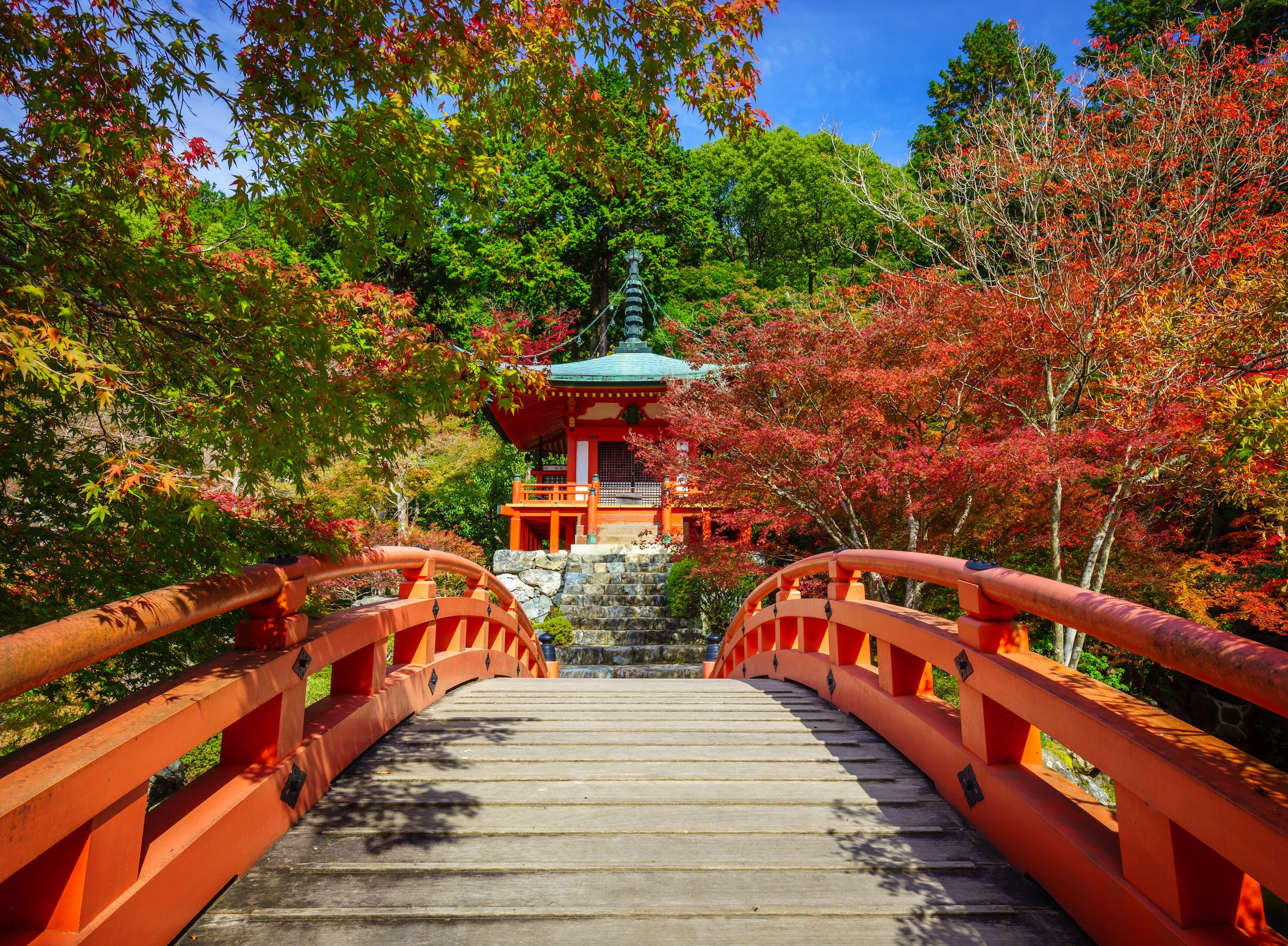 Papermoon Fototapete "Daigoji Temple Kyoto" glatt