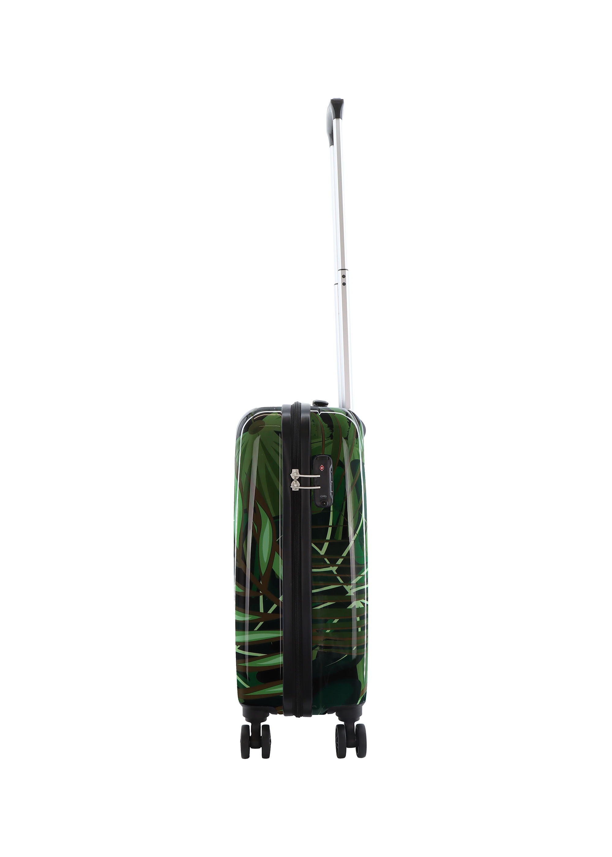 Saxoline® Koffer »Palm Leaves«, mit praktischem TSA-Zahlenschloss