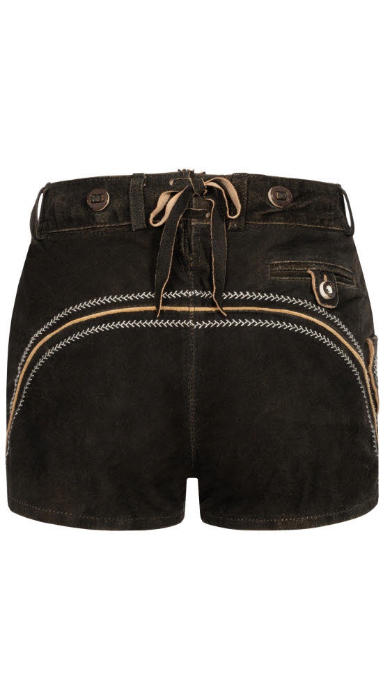 Nübler Trachtenlederhose "Lederhose Hotpant Hanna" günstig online kaufen