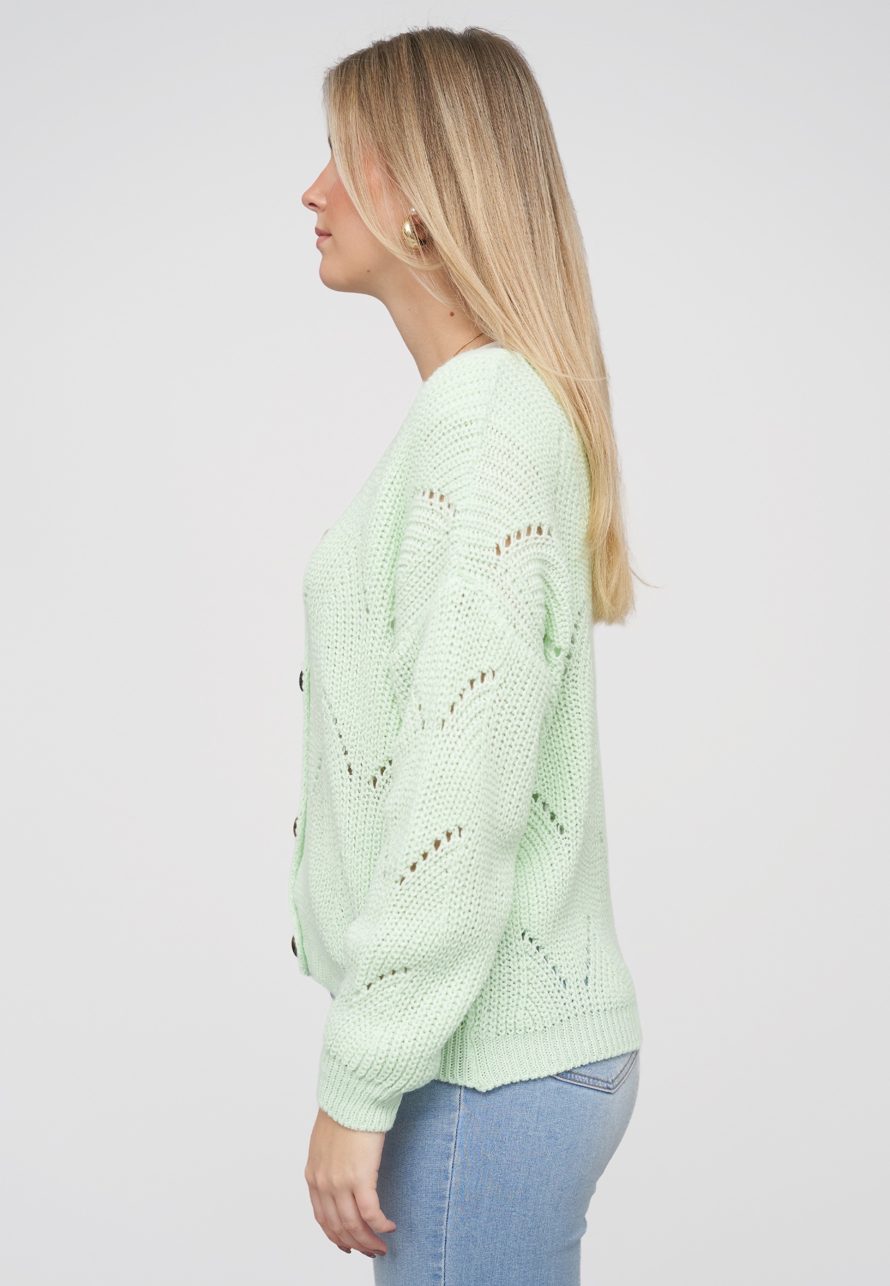 CLOUD 5IVE Cardigan »CLOUD 5IVE Knit Cardigan with buttons« 1