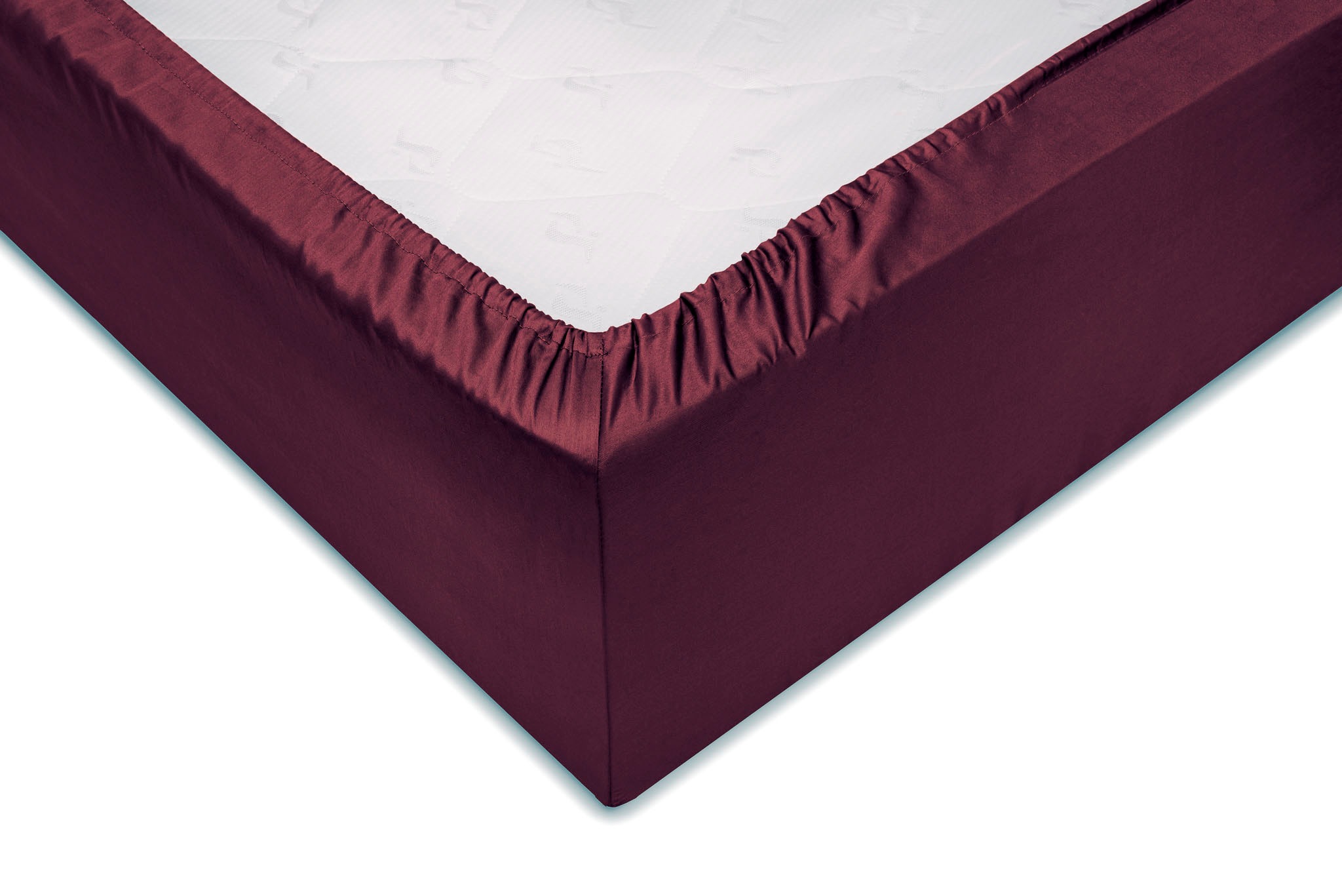 ZO HOME Spannbettlaken »Satinado«, Laken aus 100% Baumwolle, hochwertiges Mako-Satin, Betttuch ab 90x200
