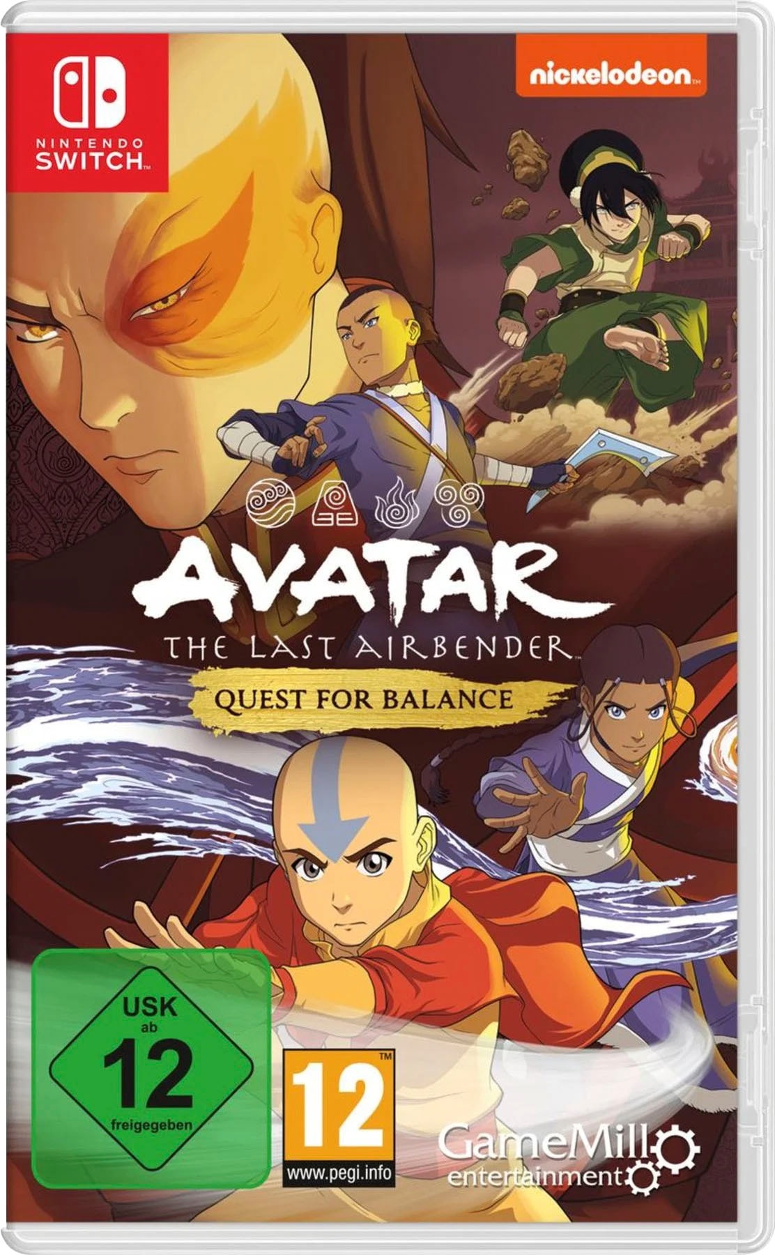 NBG Spielesoftware »Avatar: The Last Airbender - Quest for Balance«, Nintendo Switch