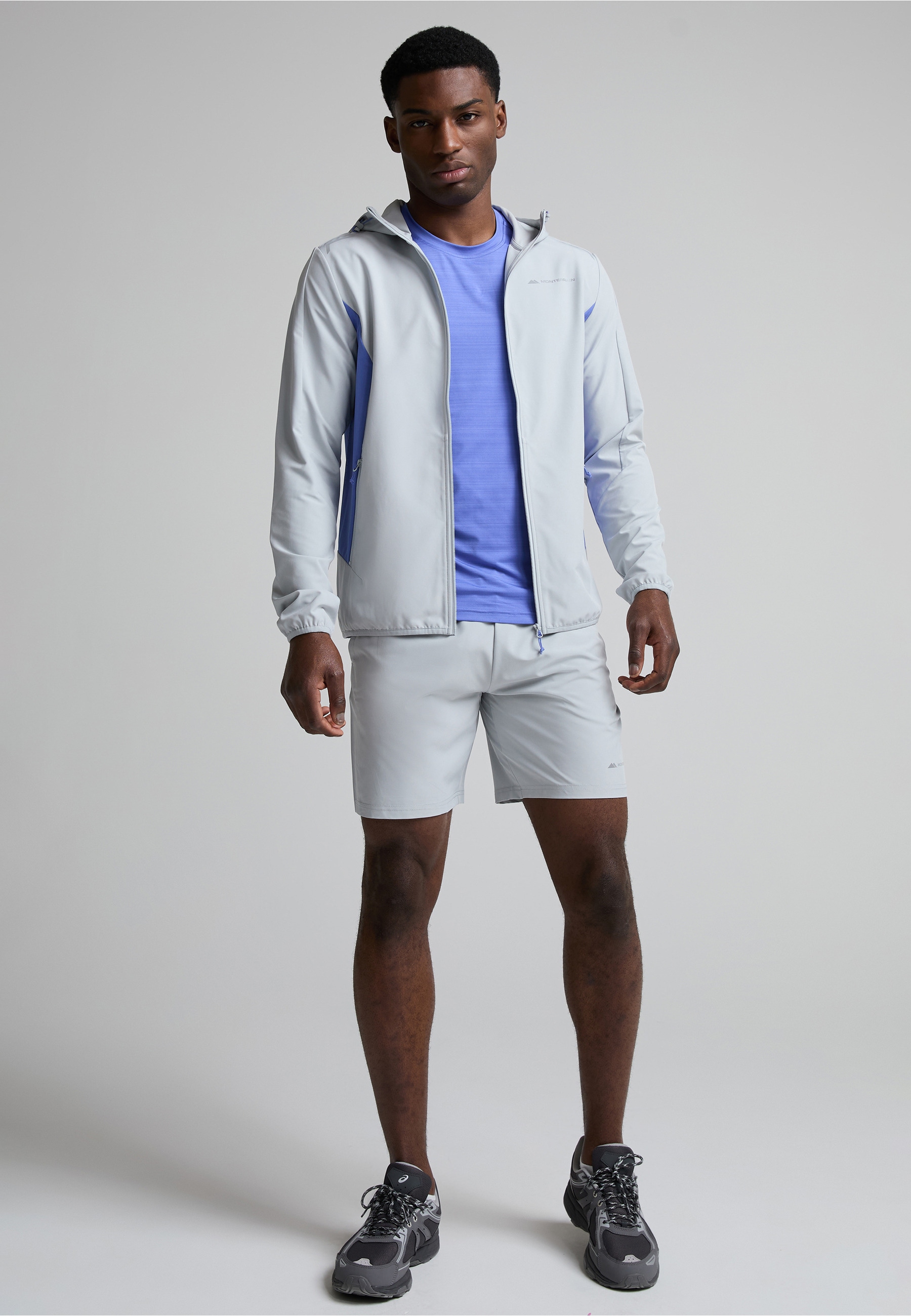 Monterrain Outdoorjacke »Monterrain LYDER WINDRUNNER« 1 Stk. tlg. mit Kapuze