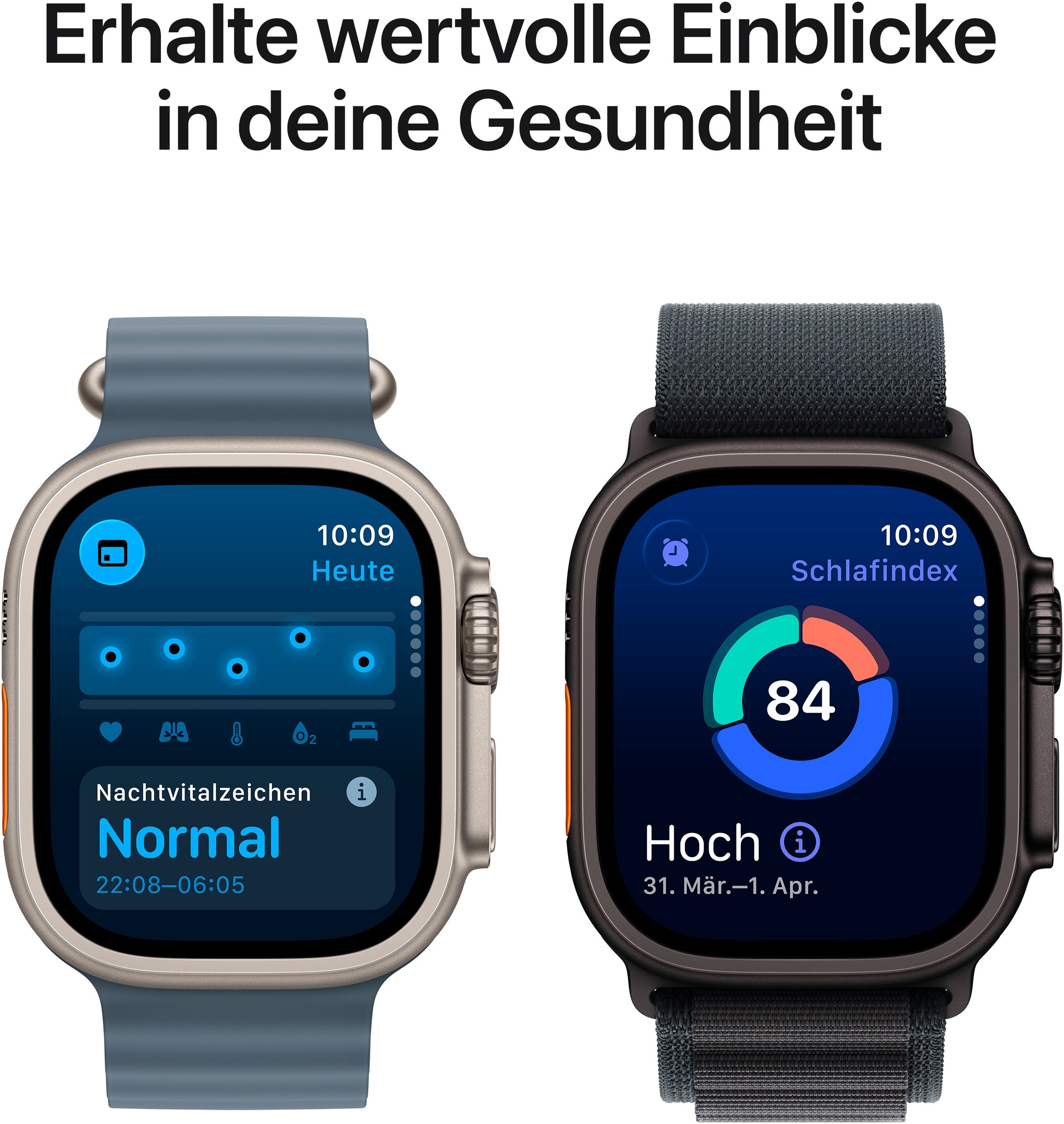 Apple Smartwatch »Watch Ultra 3 GPS + Cellular 49mm«, Watch OS, 64 GB