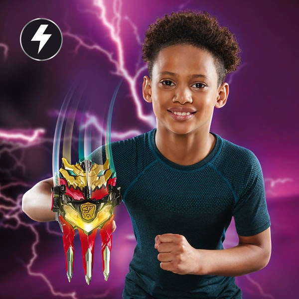 Hasbro Blaster »Power Rangers Dino Fury, Knight Morpher«, mit Licht und Sound