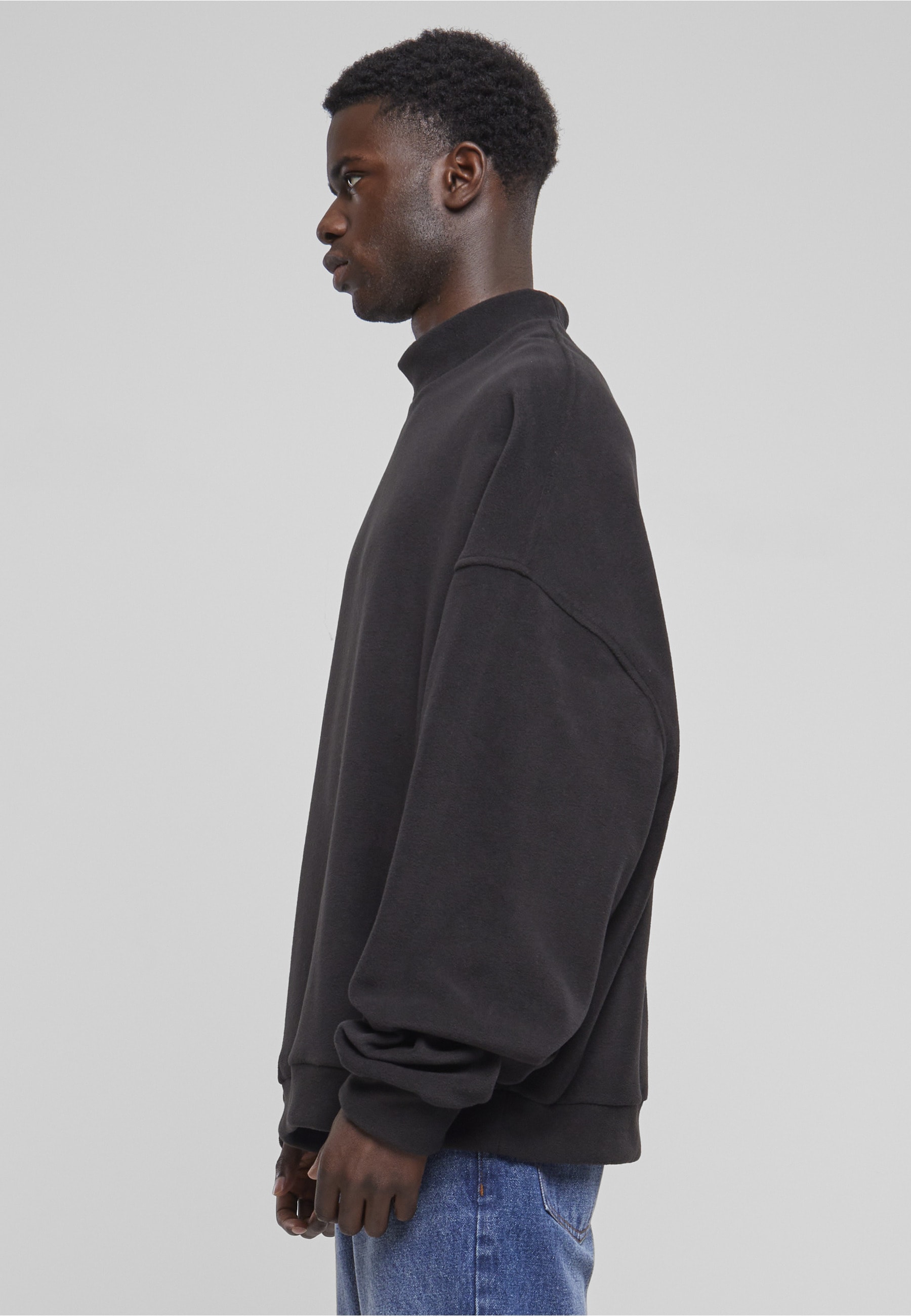 URBAN CLASSICS Sweater »Urban Classics Herren Oversized Polar Fleece Crew«, 1 Stk.
