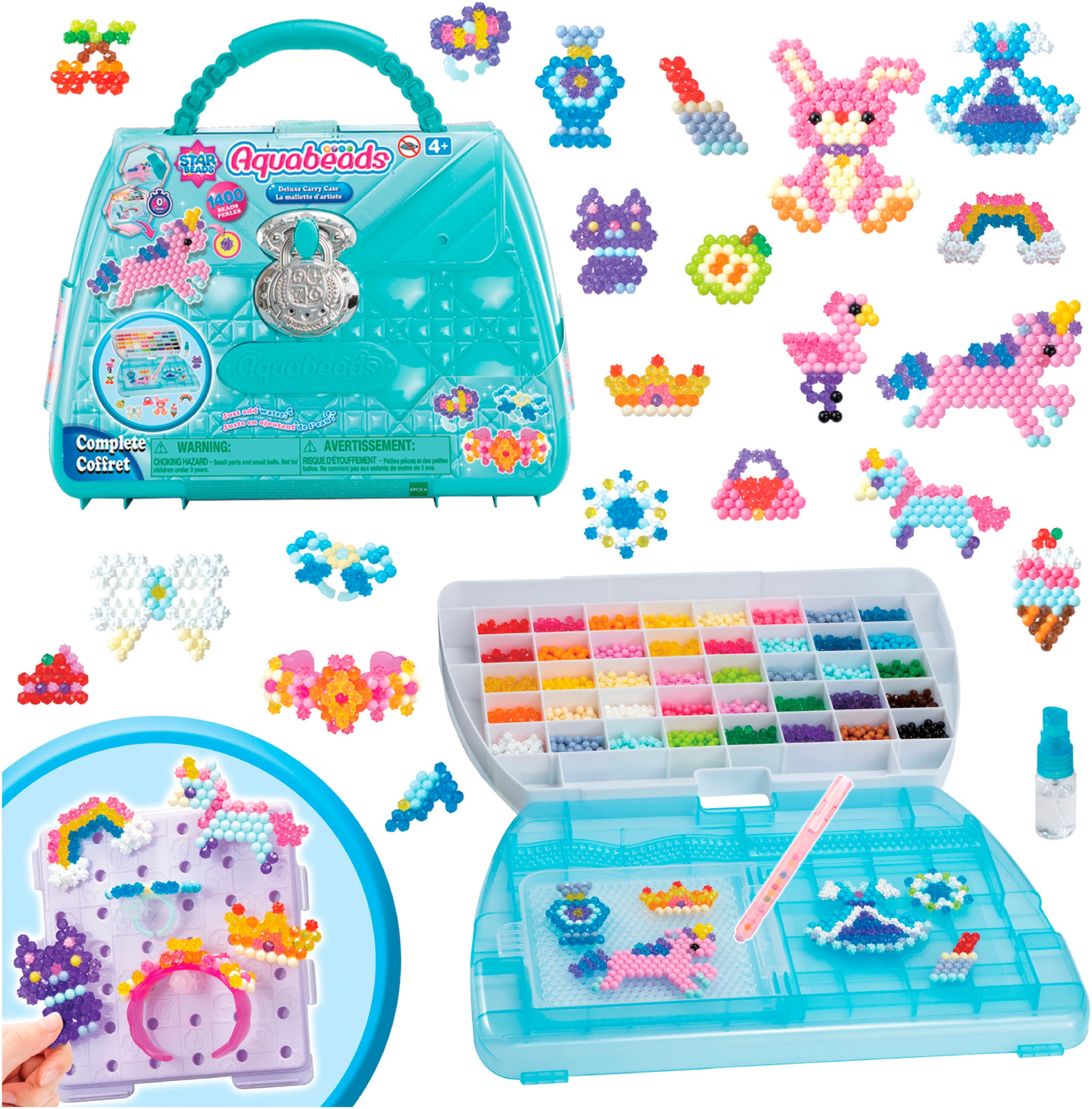 Aquabeads Kreativset »Deluxe Bastelset in Handtasche«