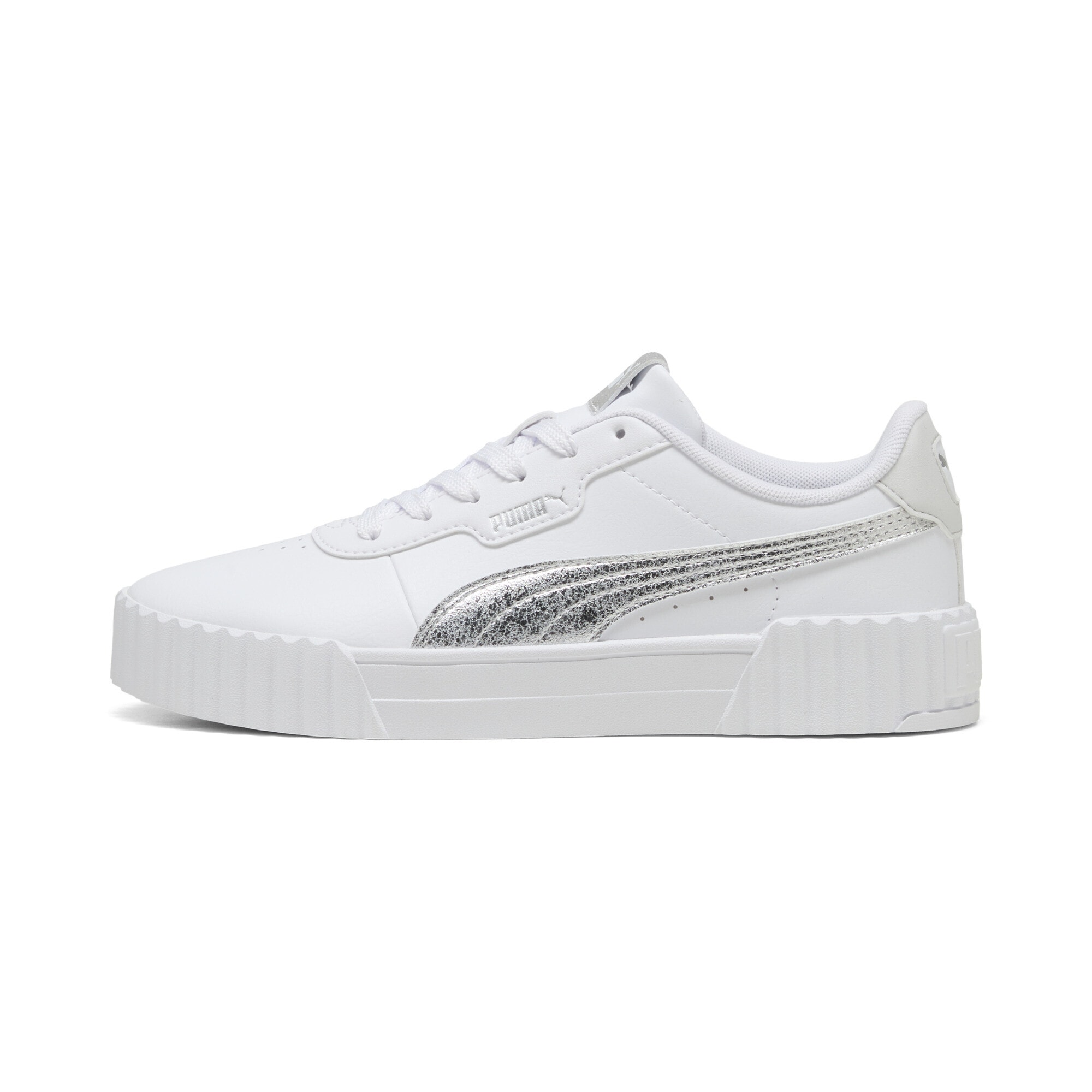 PUMA Sneaker »Carina 3.0 Metallic Whisper Sneakers Damen«