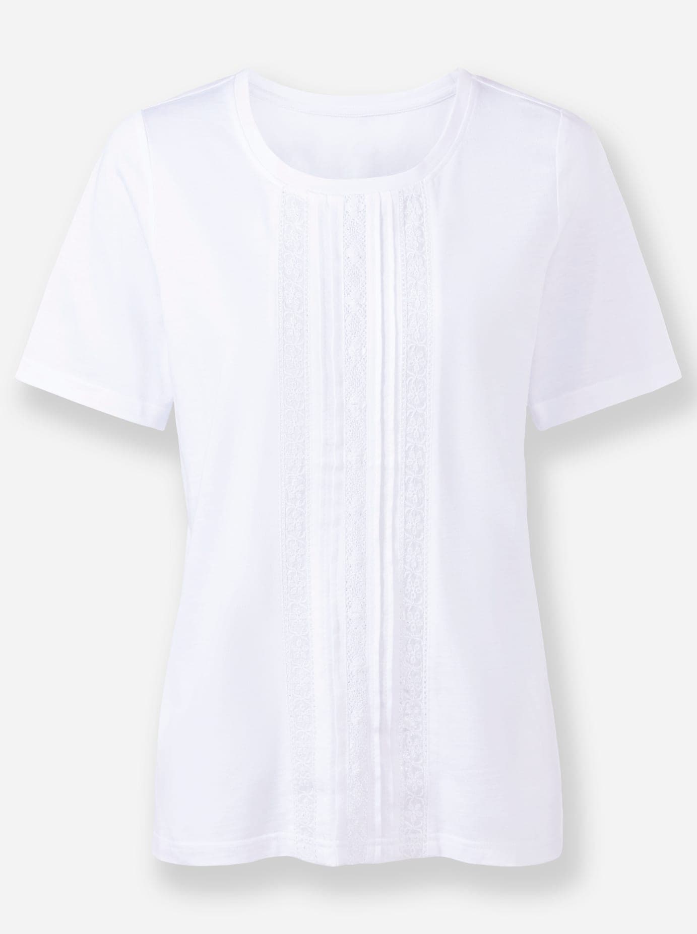 Inspirationen Rundhalsshirt »Kurzarm-Shirt«, (1 tlg.)