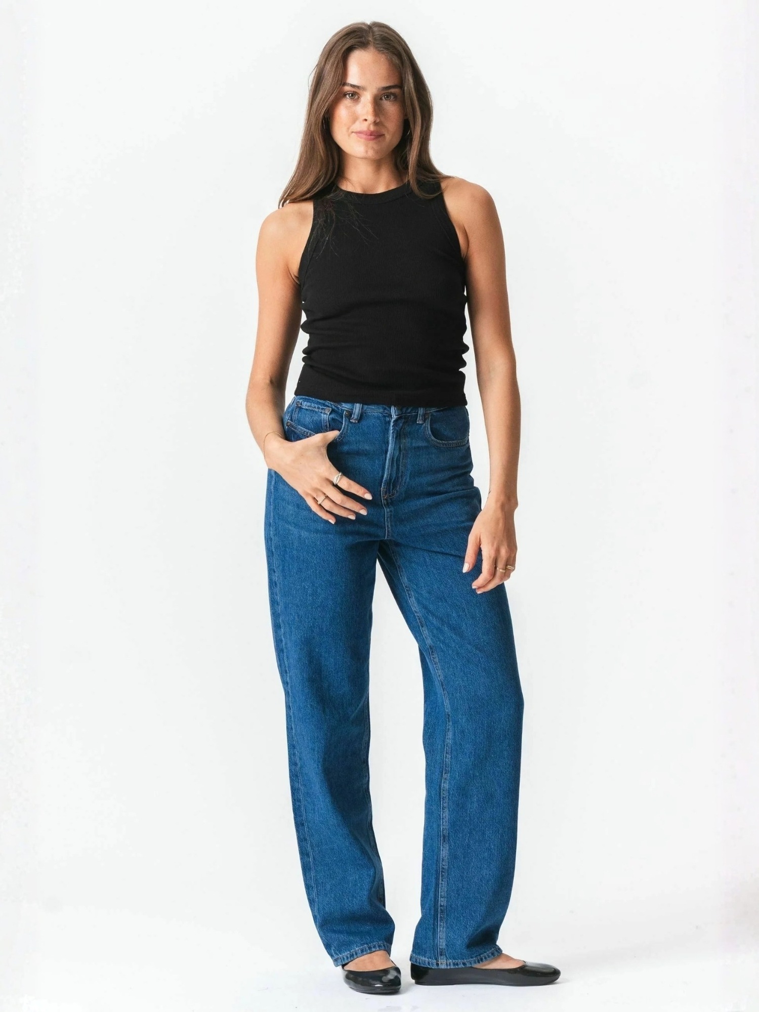 TeeShoppen Funktionstop »TEESHOPPEN Top Ribbed«