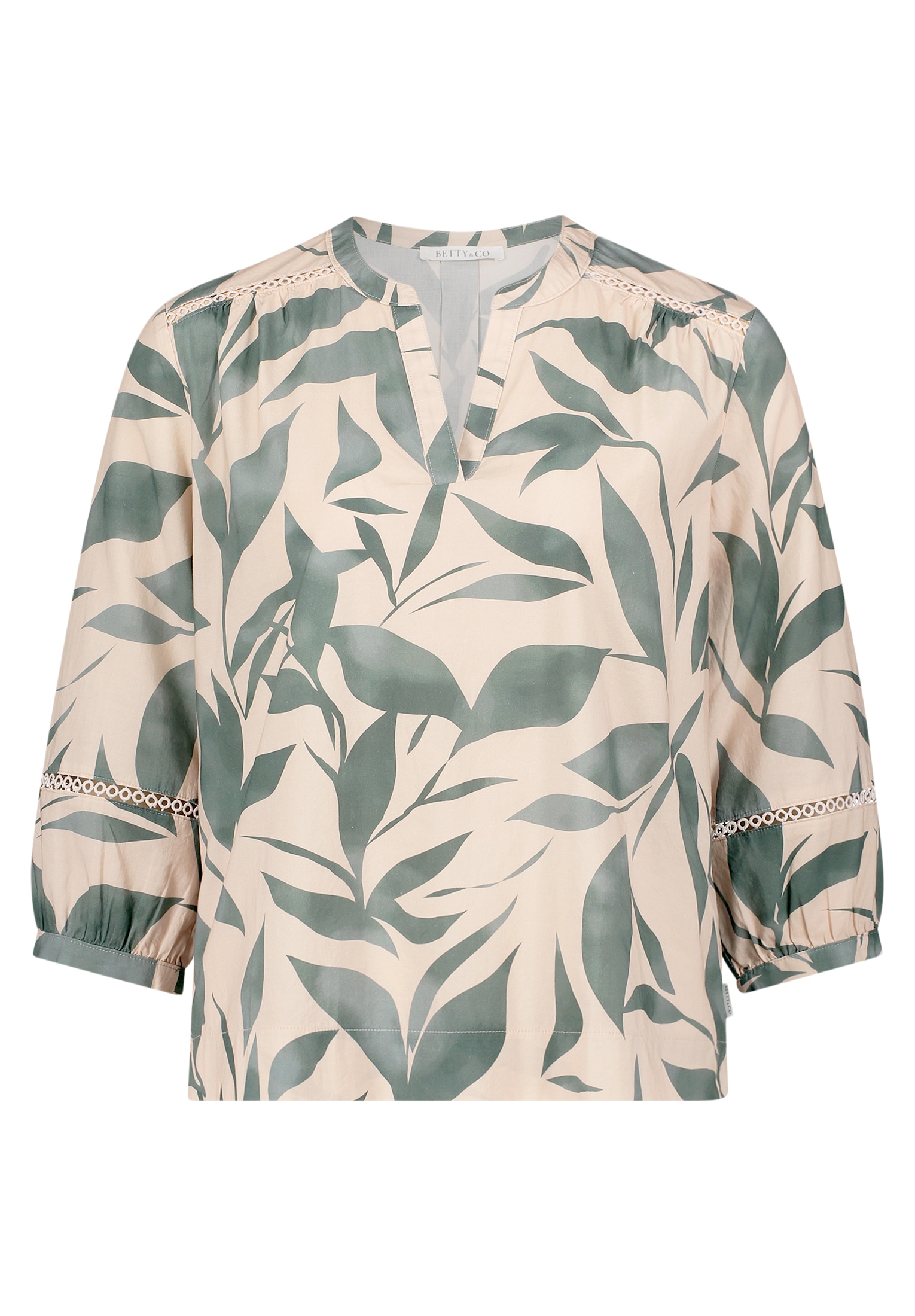 Betty&Co Schlupfbluse »Damen mit 3/4 Arm«