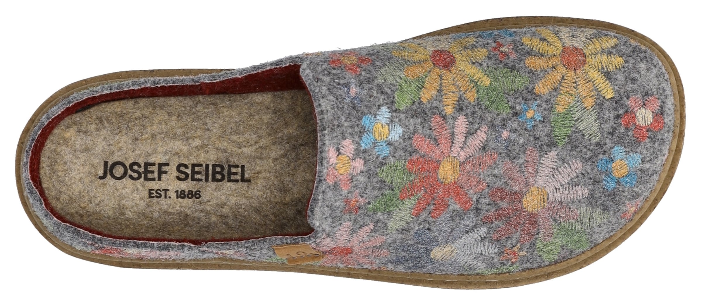 Josef Seibel Hausschuh »Charmaux 01«, Pantoffel, Slipper mit Plateausohle
