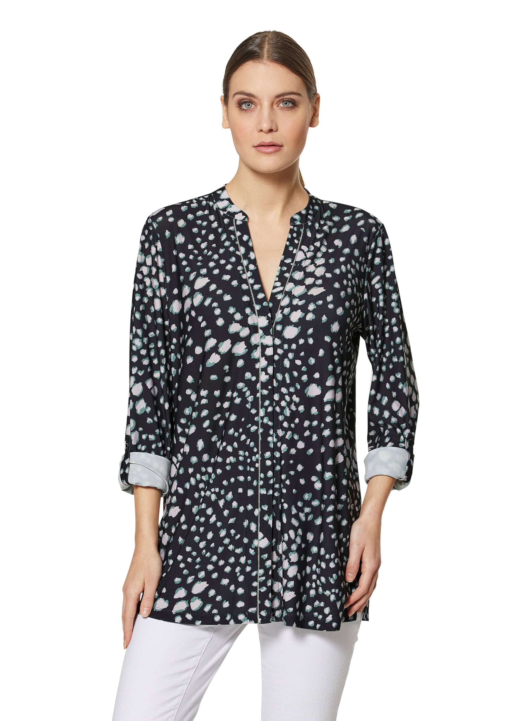 MADELEINE Langarmbluse "Longhemd Langes Hemd mit feinem" günstig online kaufen