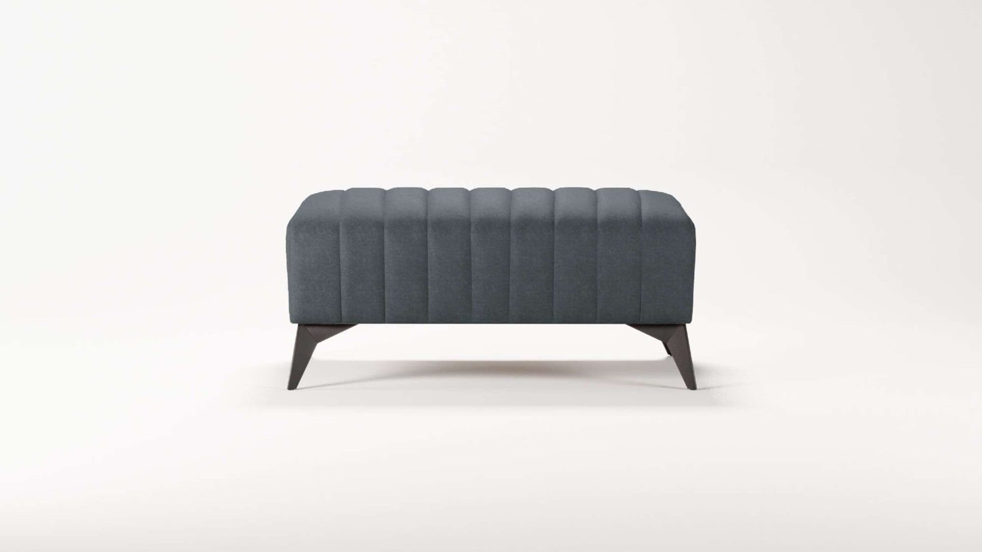 Places of Style Polsterhocker »MATTHEW Sitzhocker, Maße B/T/H: B/T/H: 90/60/43 cm«, Steppung