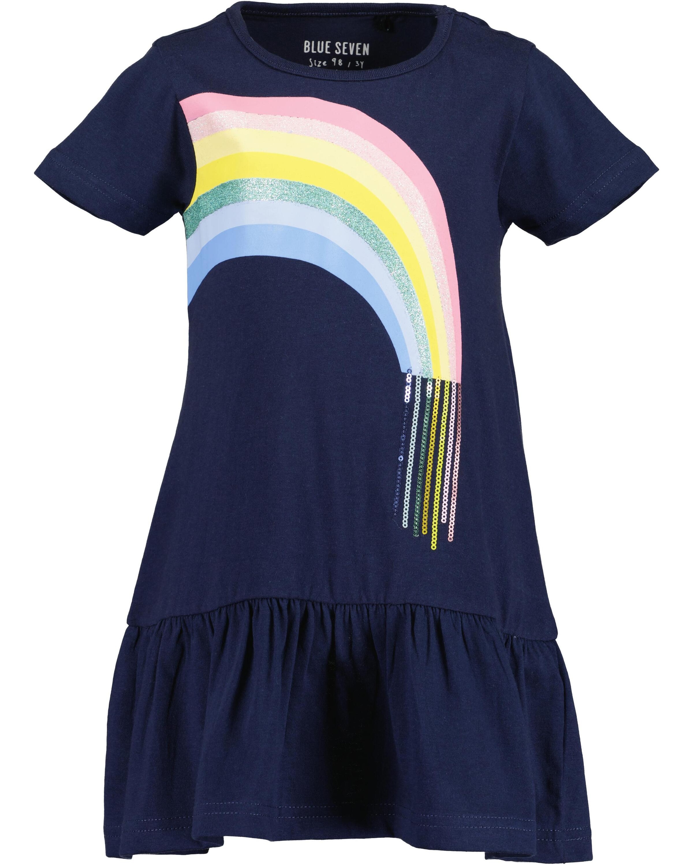 Blue Seven Jerseykleid "Mädchen Kleid mit Regenbogen"