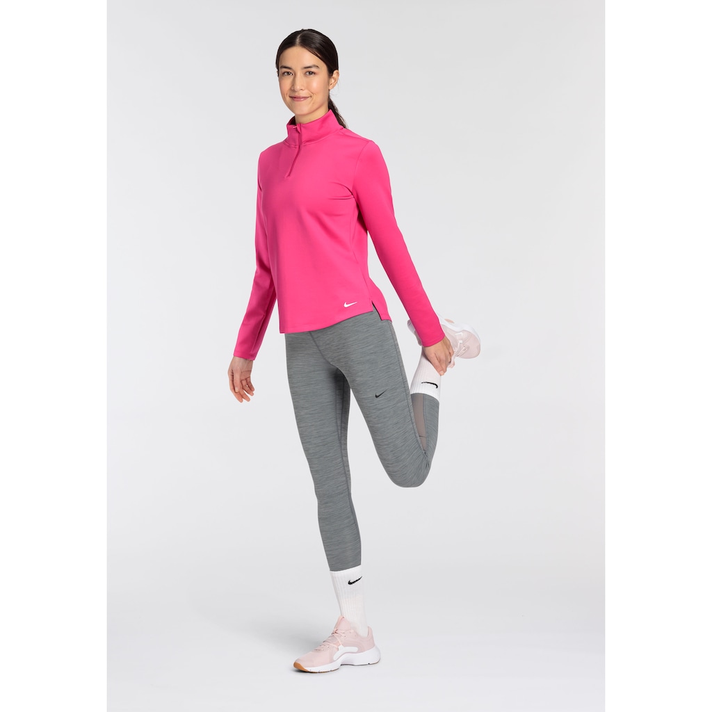 Nike Trainingsshirt »THERMA-FIT ONE WOMEN'S LONG-SLEEVE 1/-ZIP TOP«