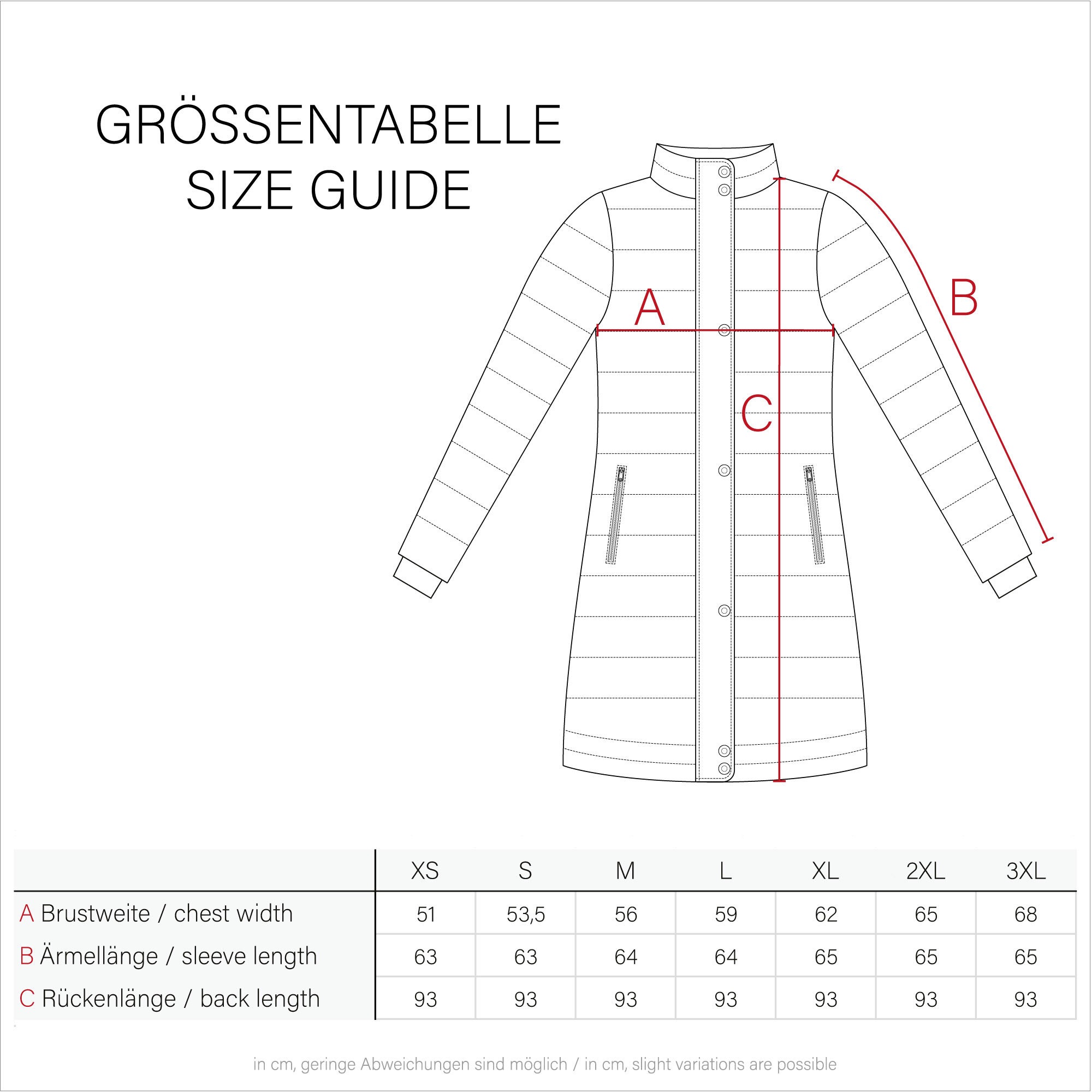 Marikoo Winterjacke »Anoukaa«, langer Parka mit abnehmbarer Kapuze