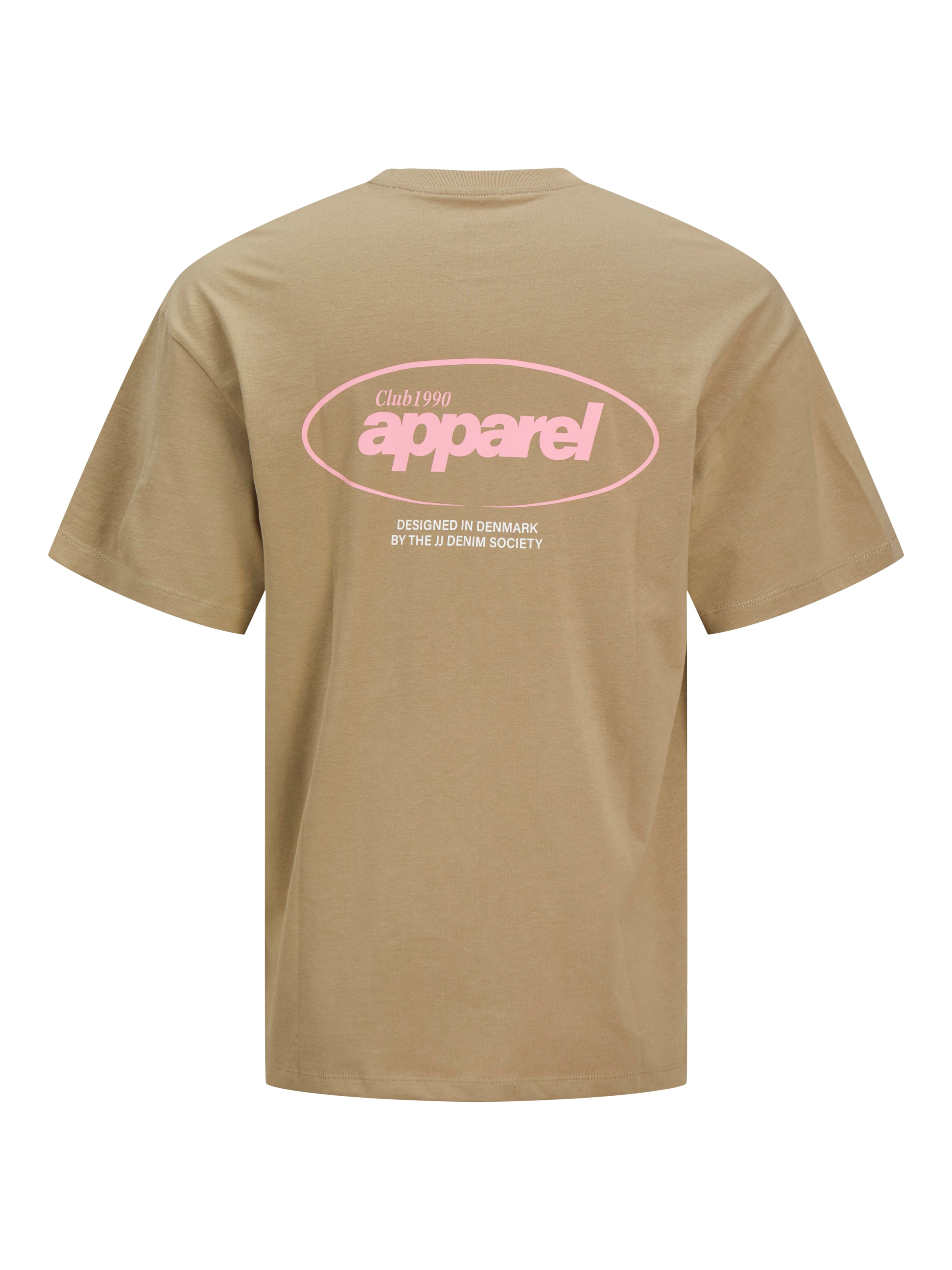 Jack & Jones Rundhalsshirt »JJEBRADLEY GRAPHIC TEE SS O-NECK NOOS«, mit Front und Back Print
