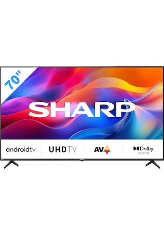 Sharp LED-Fernseher »4T-C70FL2EL2AB« 177 cm/...