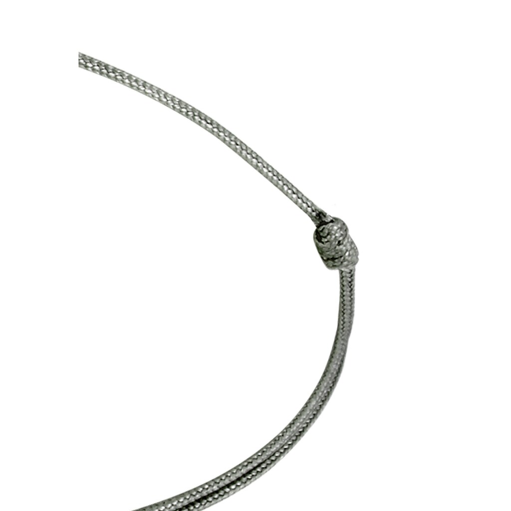 Elli Armband »Stern Astro Symbol Nylon Band 925 Sterling Silber«