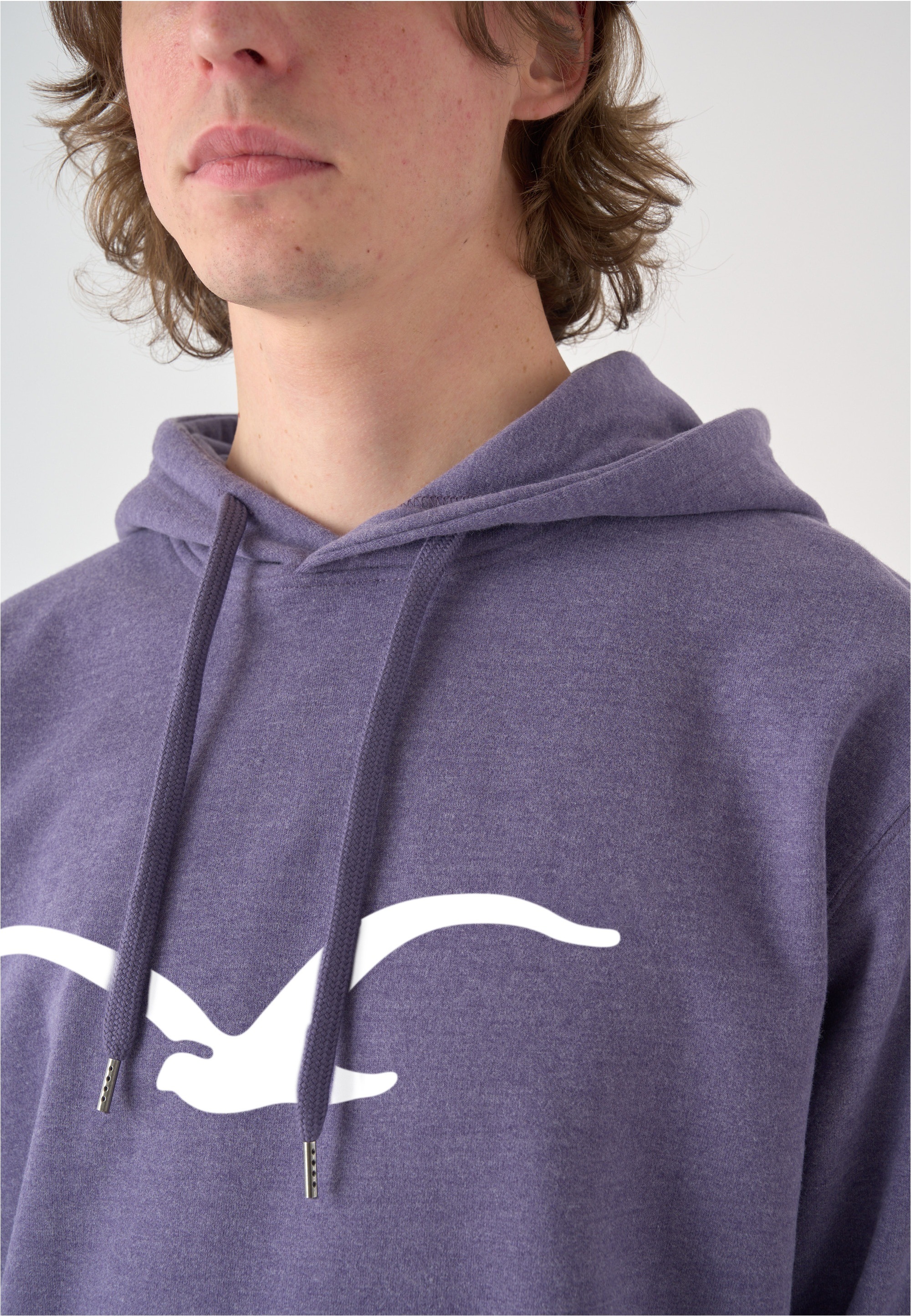 Cleptomanicx Kapuzensweatshirt »Mowe«, mit Logo-Druck
