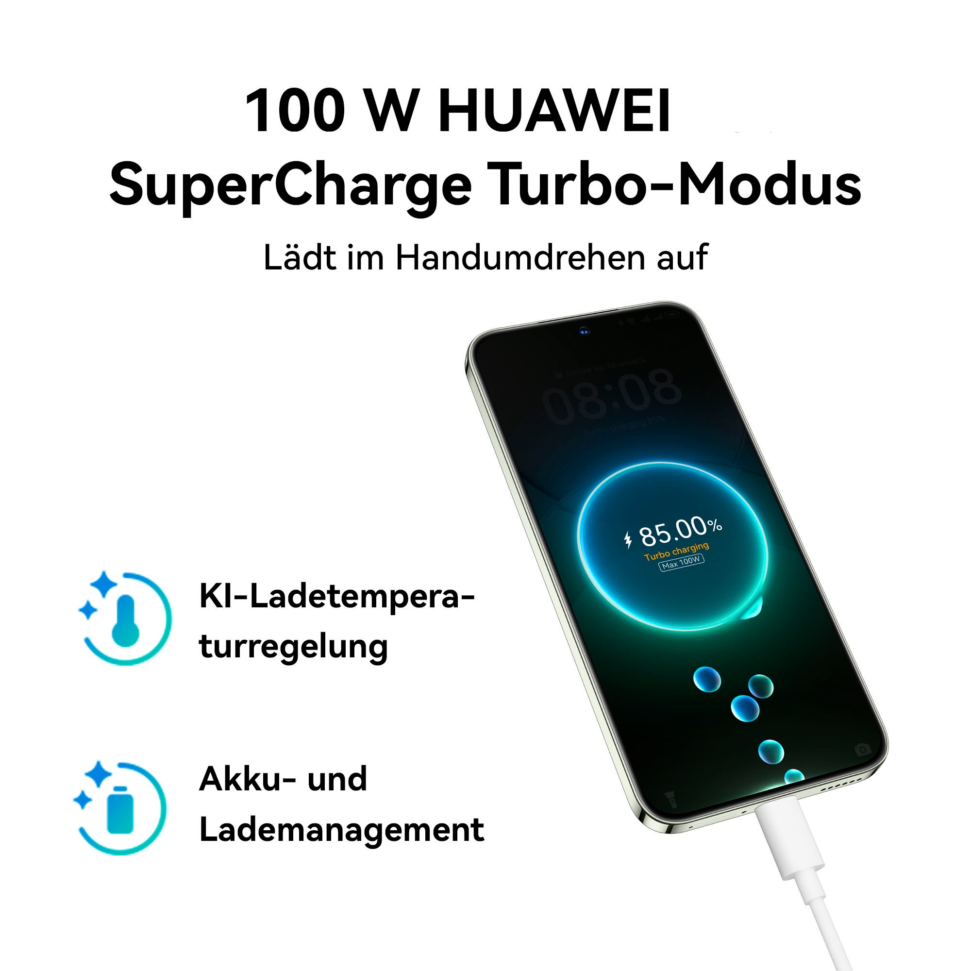 Huawei Smartphone »Nova 13 12 GB + 256 GB«, Weiß