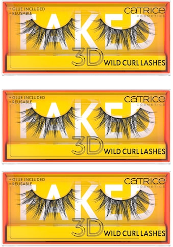 Catrice Bandwimpern »Faked 3D Wild Curl Lashes...