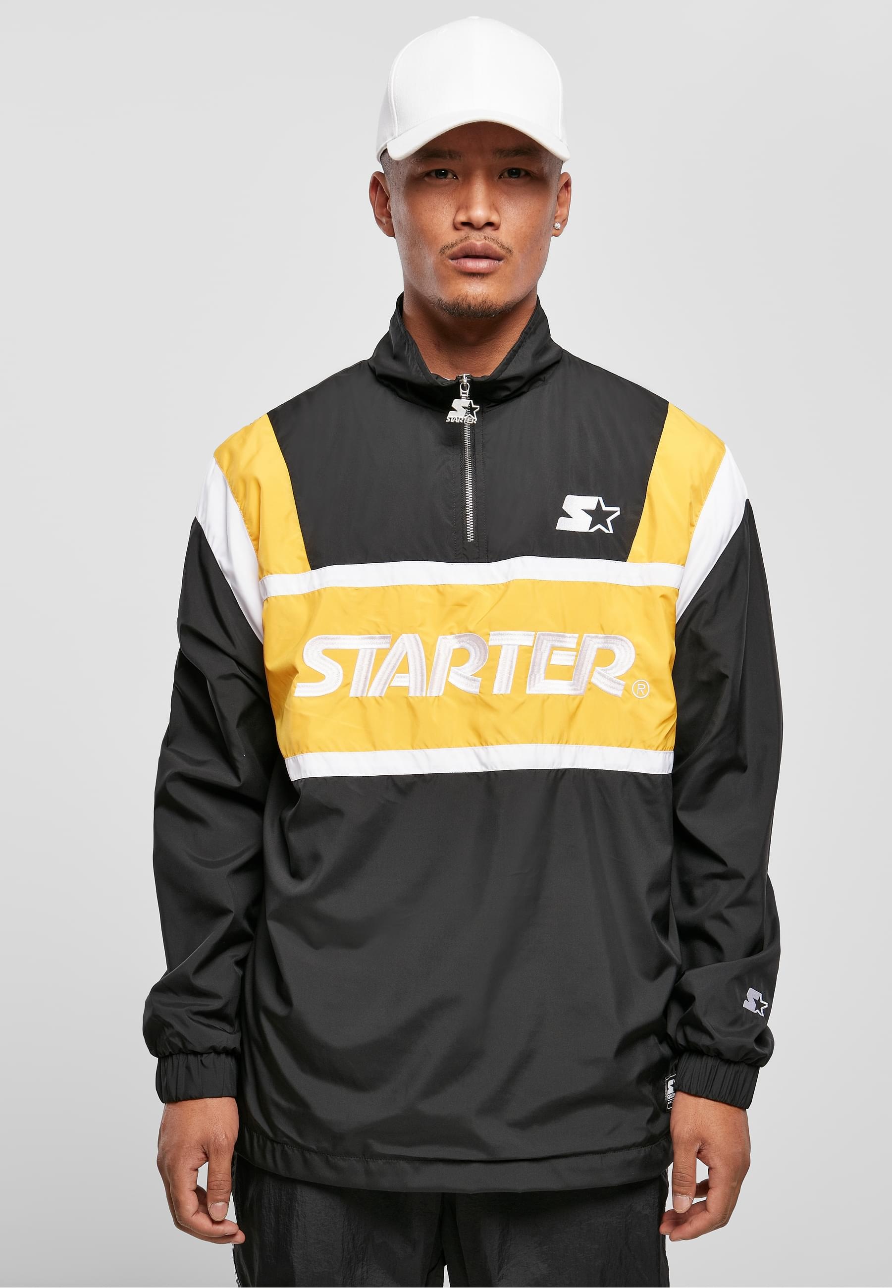 Starter Black Label Allwetterjacke »Starter Black Label Herren Starter Half Zip Retro Jacket« 1 Stk. tlg. ohne Kapuze