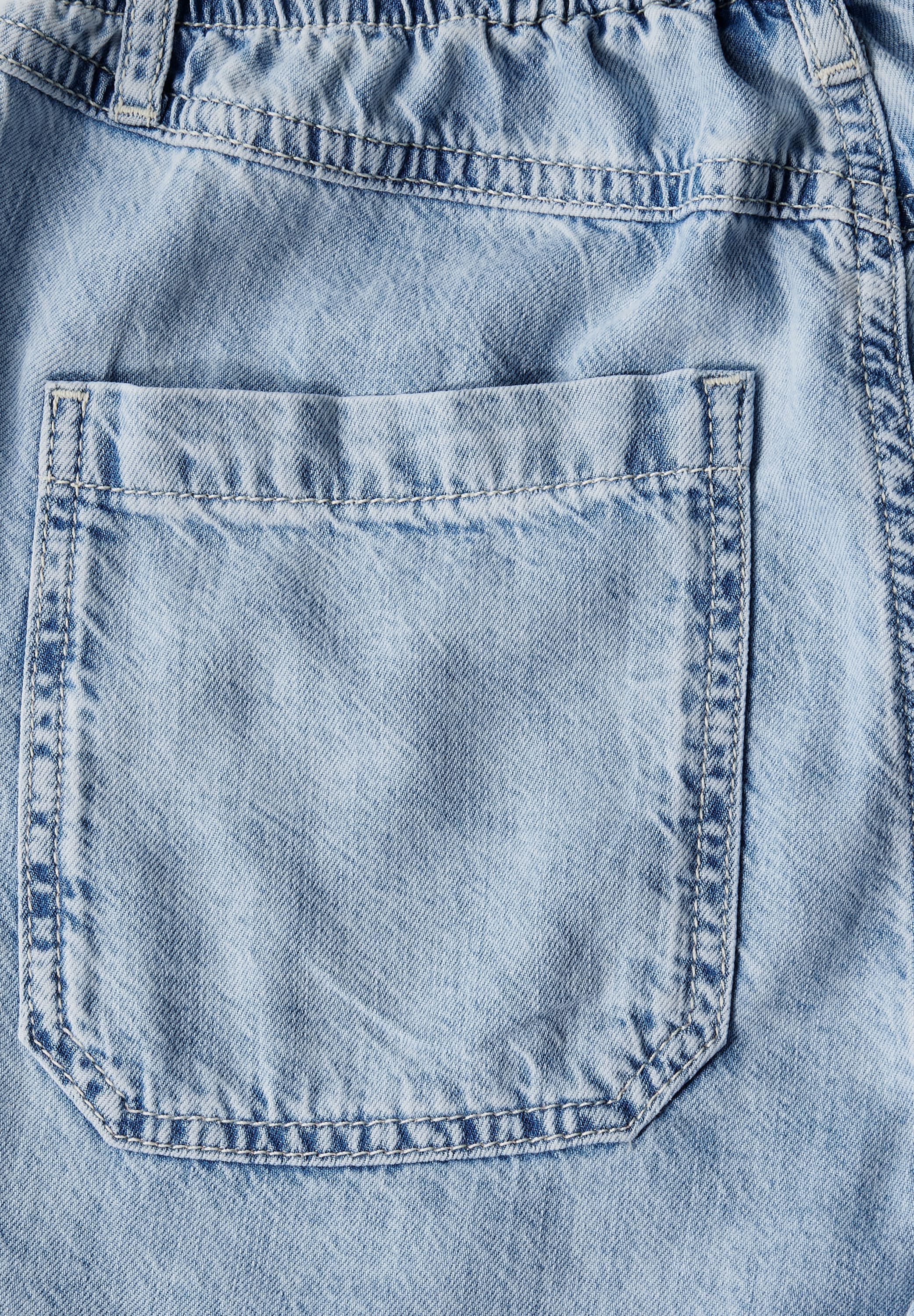 STREET ONE STUDIO Loose-fit-Jeans, mit Elastikbund
