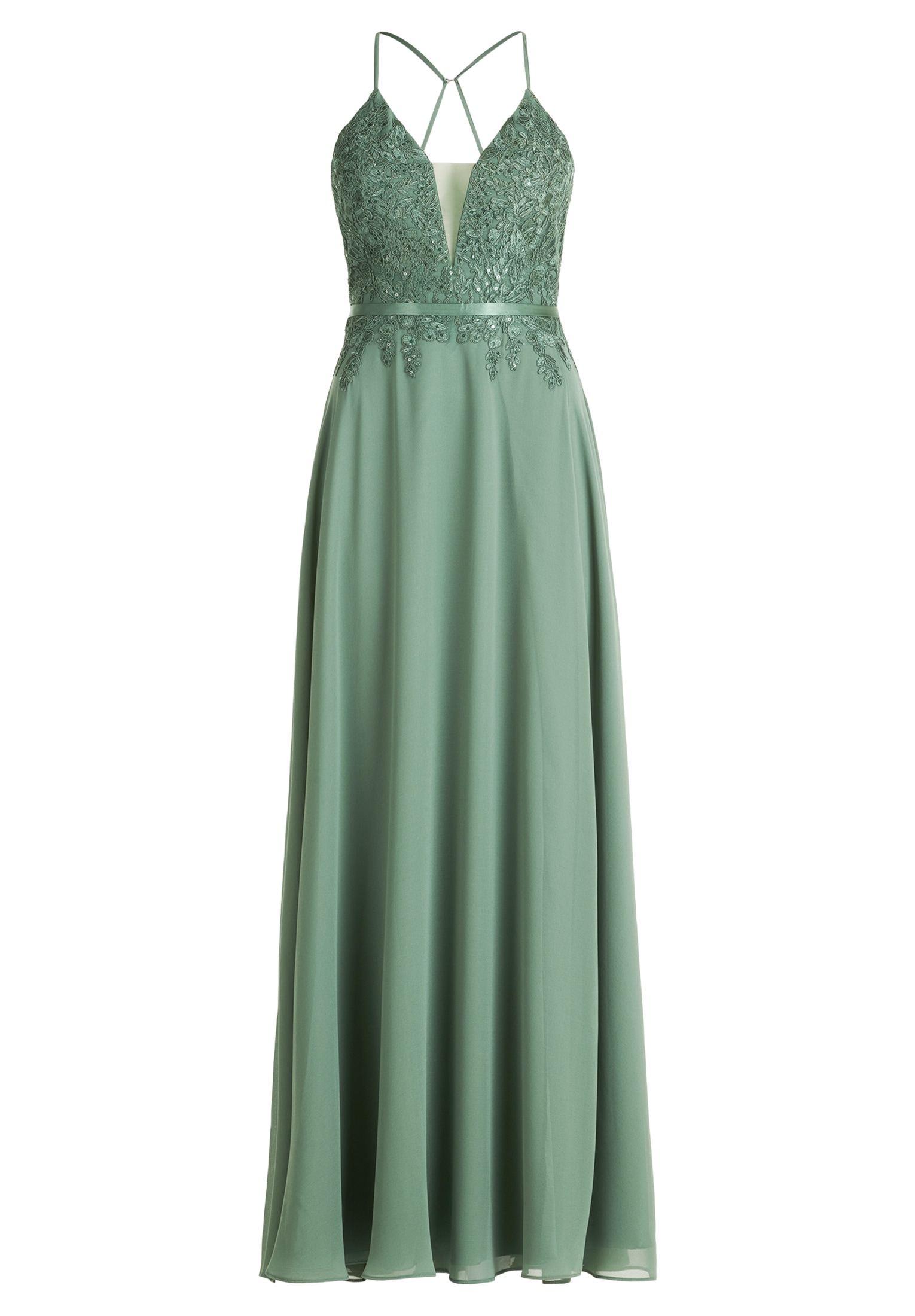 Vera Mont Abendkleid »Vera Mont Abendkleid mit Stickerei«, Stickerei
