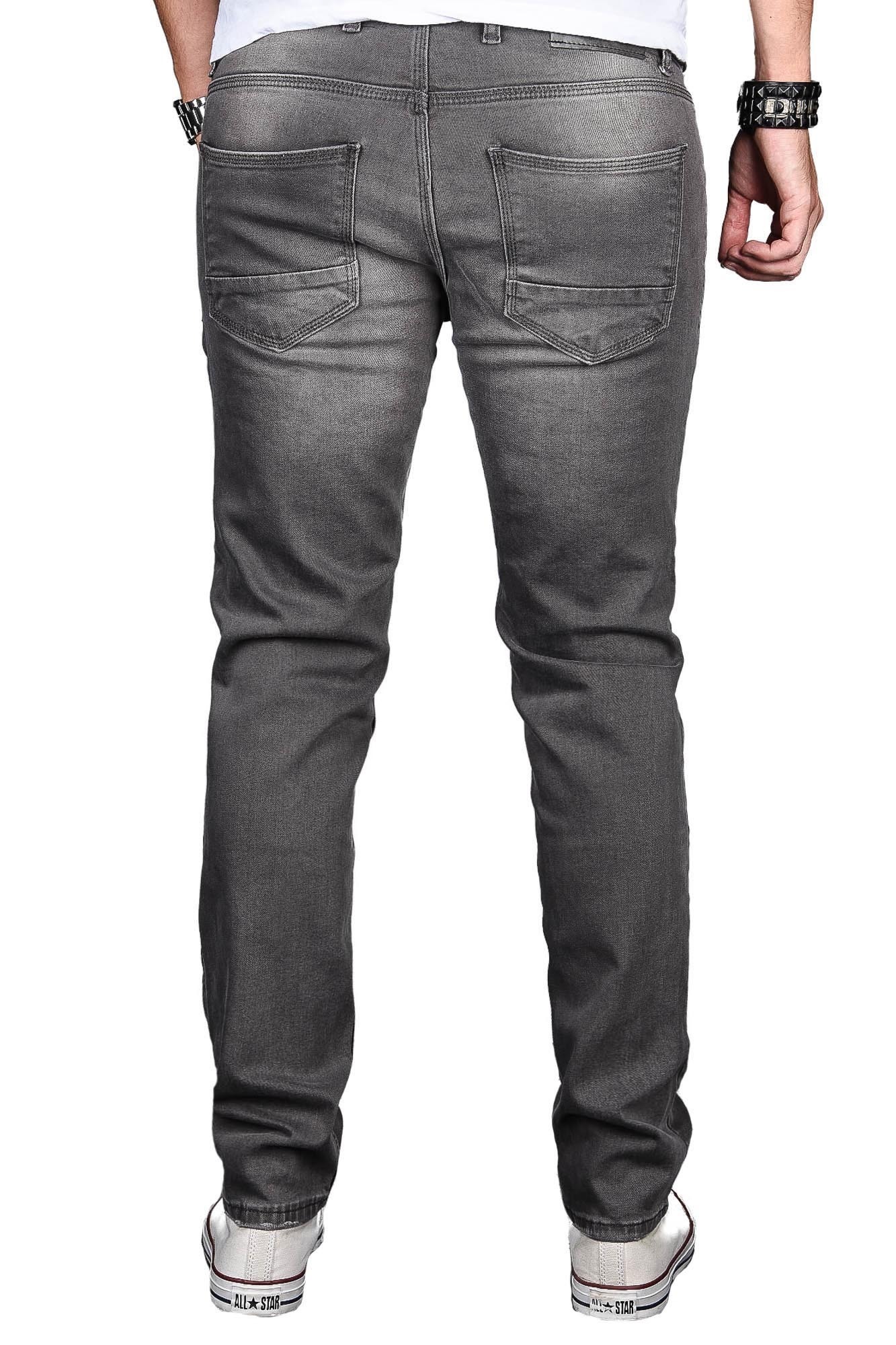 Alessandro Salvarini Slim-fit-Jeans »ASLuca«, Stretch mit Elasthan