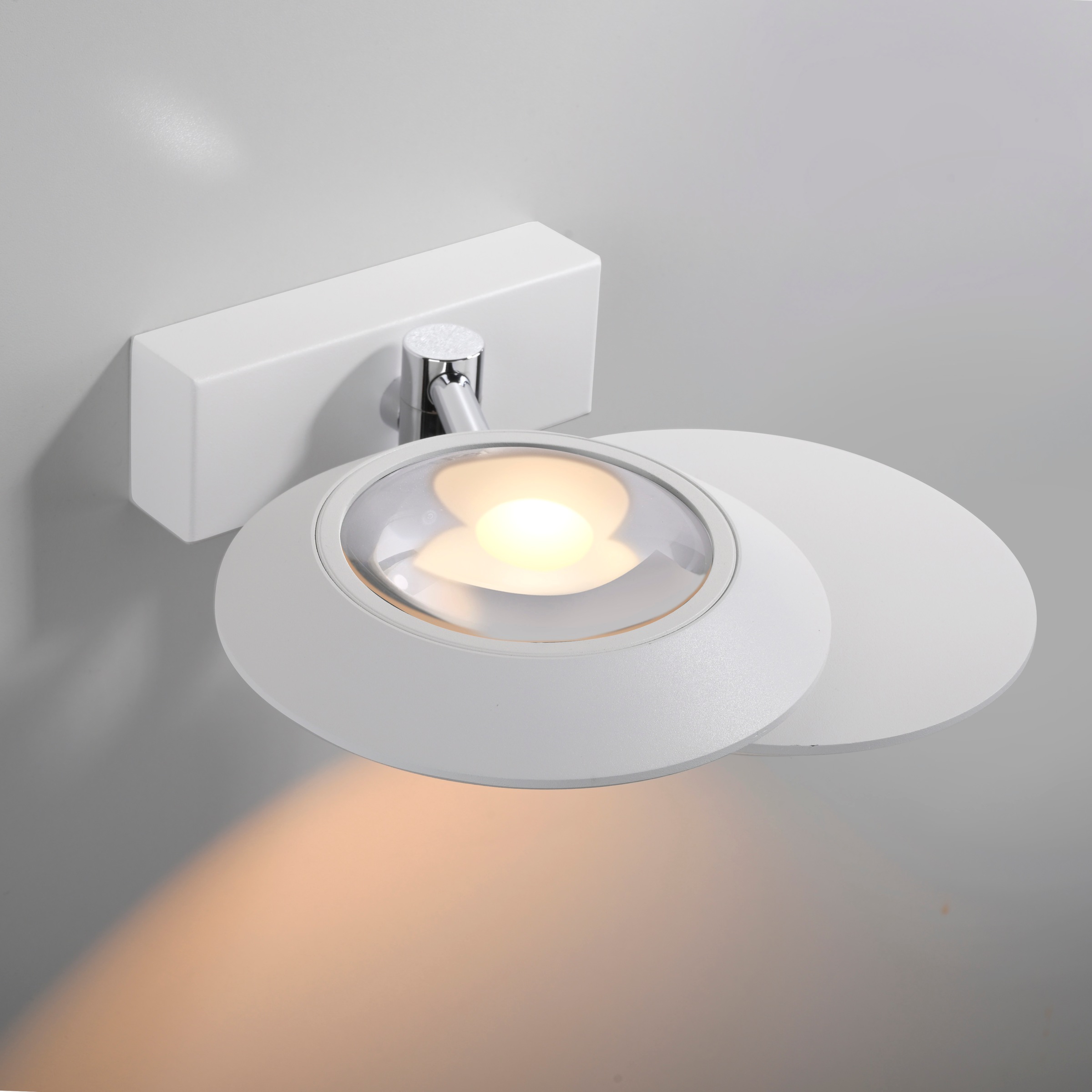 Neuhaus PURE LED Wandleuchte »PURE Oculis« LED-Board 1 Stk. Warmweiß Dimmfähig über separaten Tronicdimmer, dreh- & schwenkbar