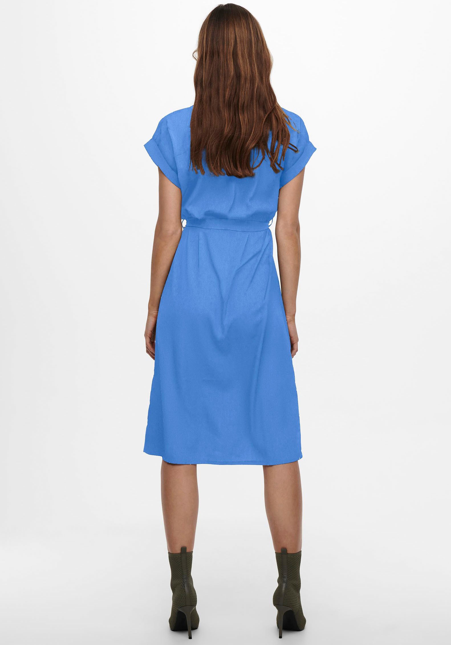 ONLY Hemdblusenkleid "ONLHANNOVER S/S SHIRT DRESS NOOS WVN", Sommerkleid günstig online kaufen