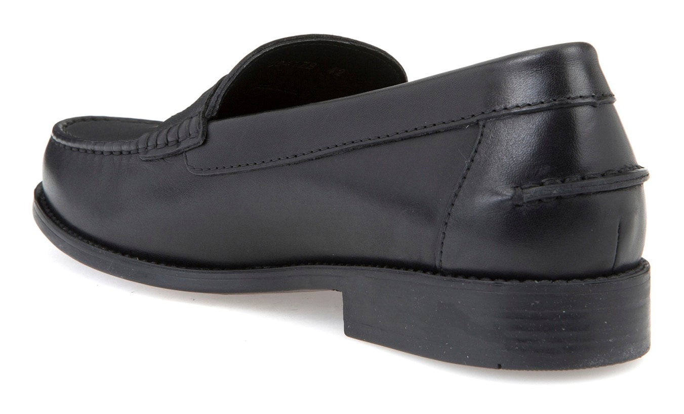 Geox Mokassin, Business Schuh, Loafer mit Blockabsatz